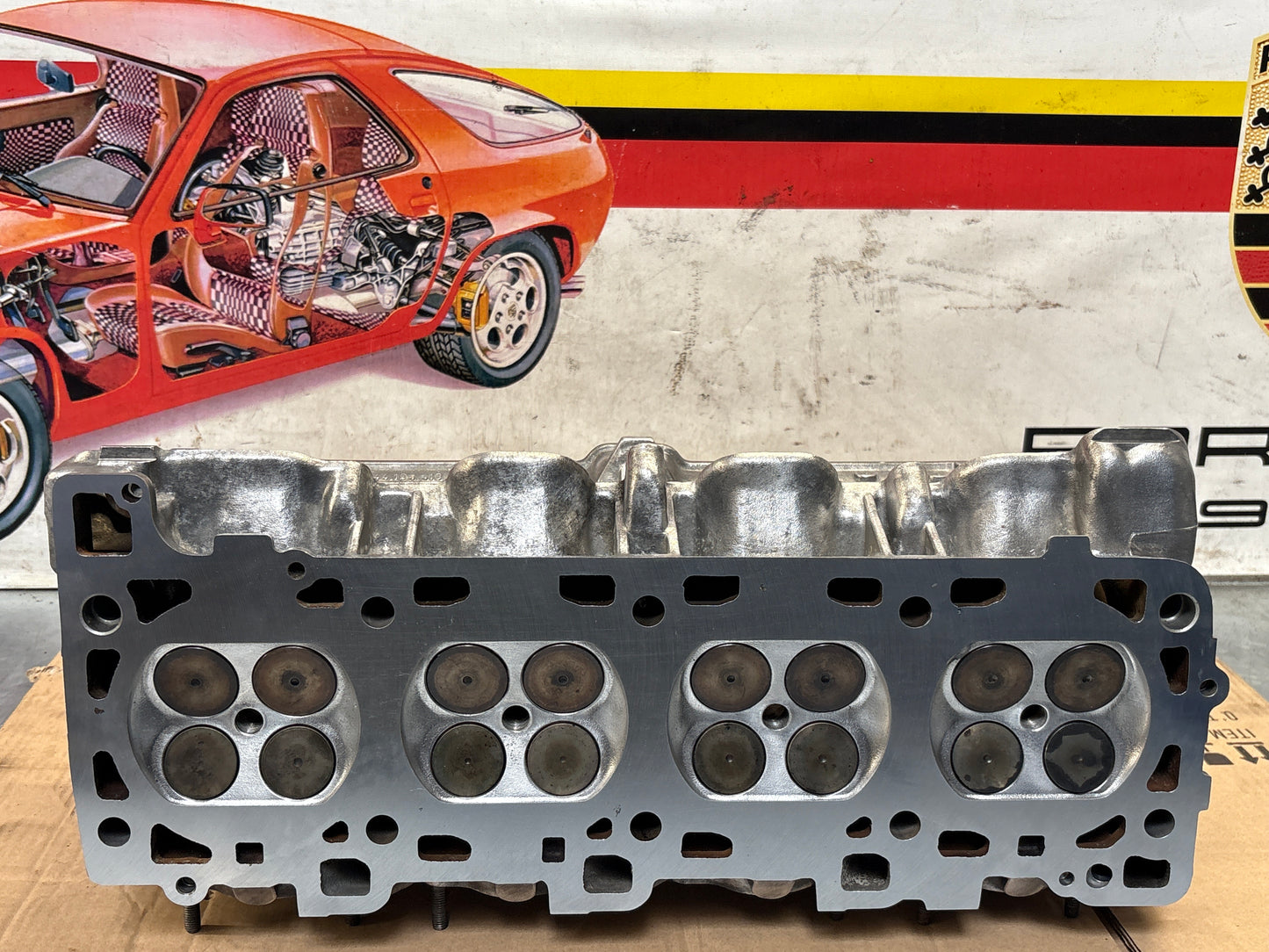Porsche 944 cylinder head, refurbished 9441044138R