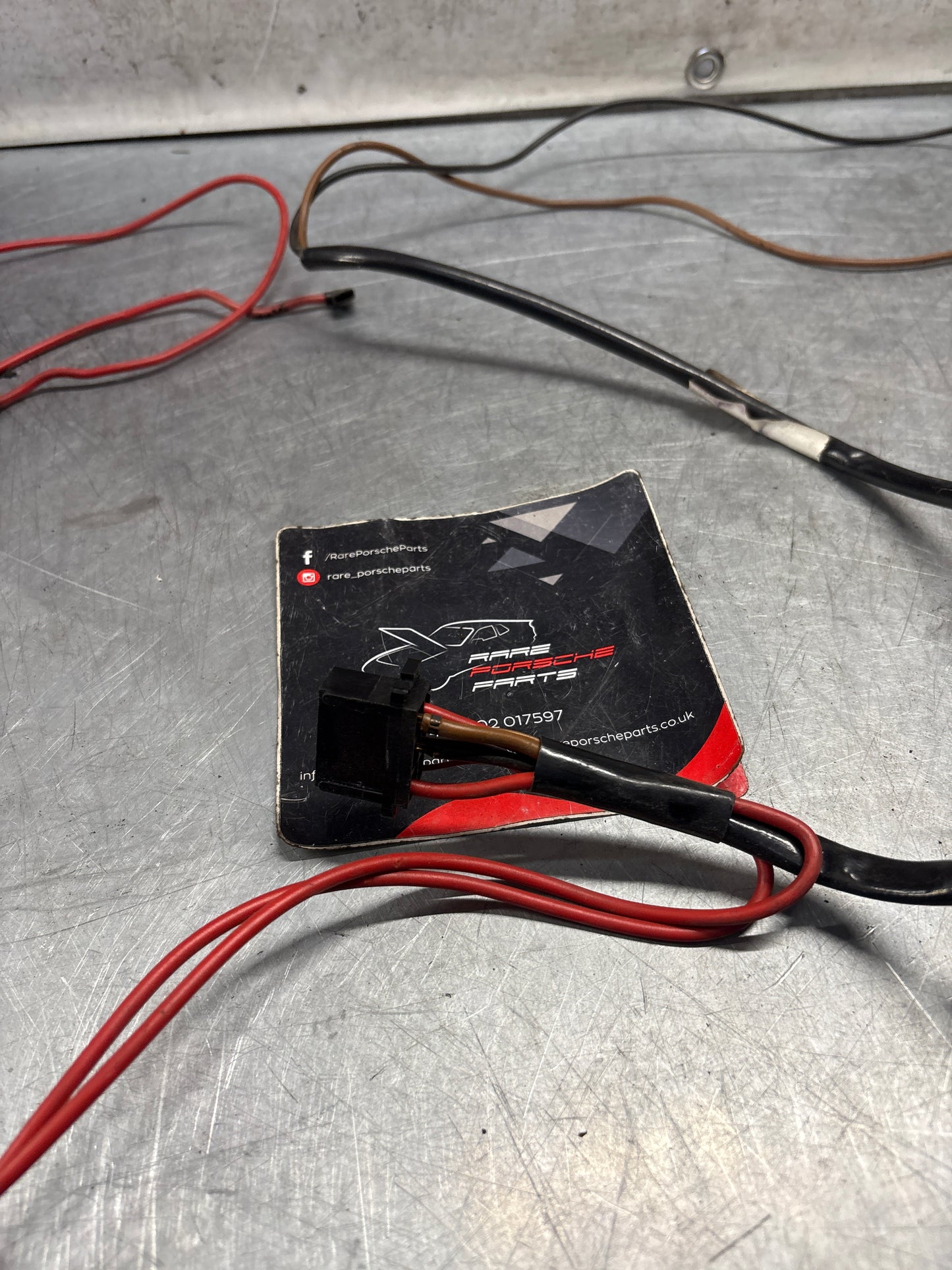 Porsche 928 S2 1986 tail gate wiring harness, loom, 92861200502 used