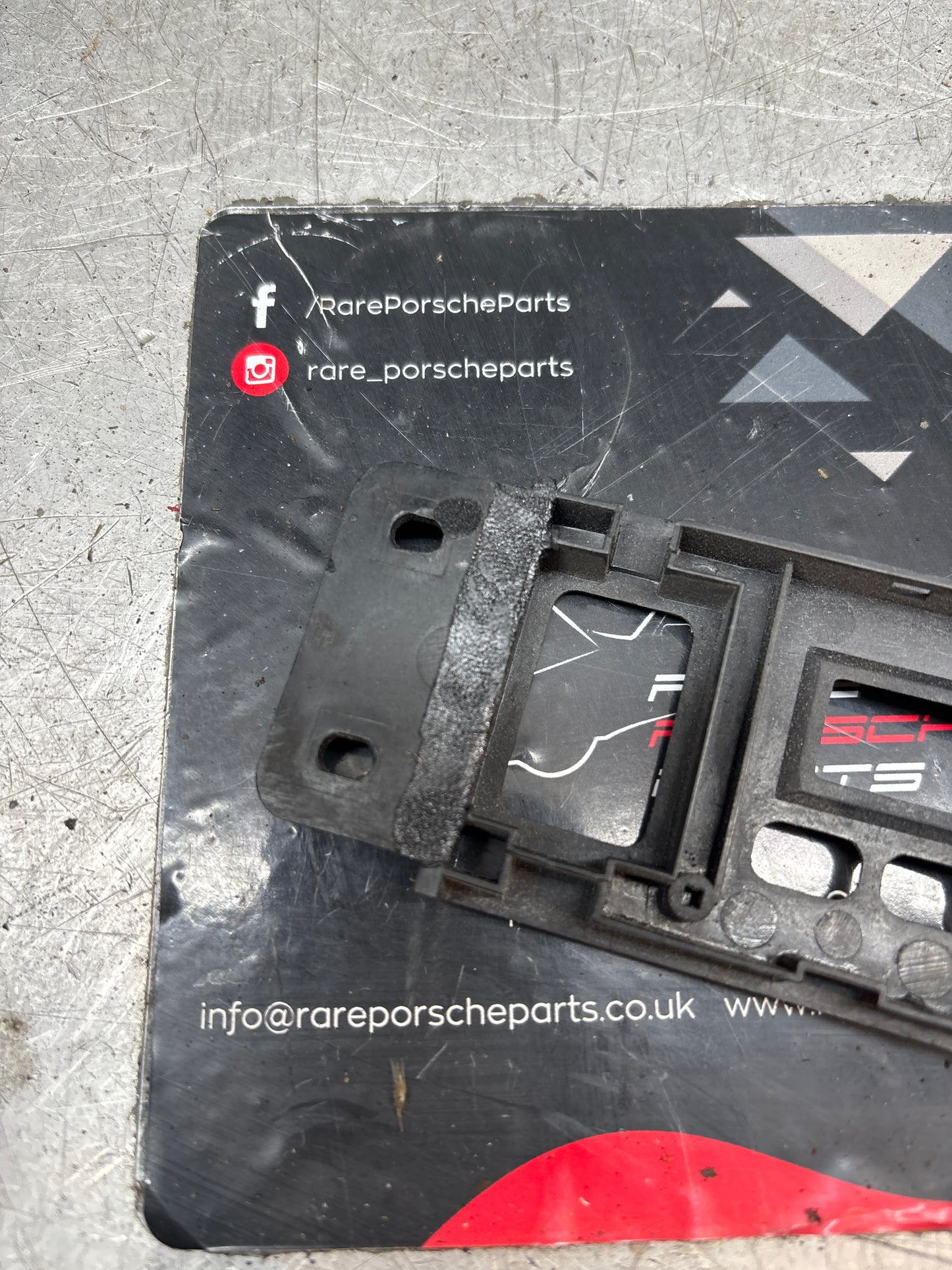 Porsche 944 oval dash switch surround trim 94555243500 used, RHD