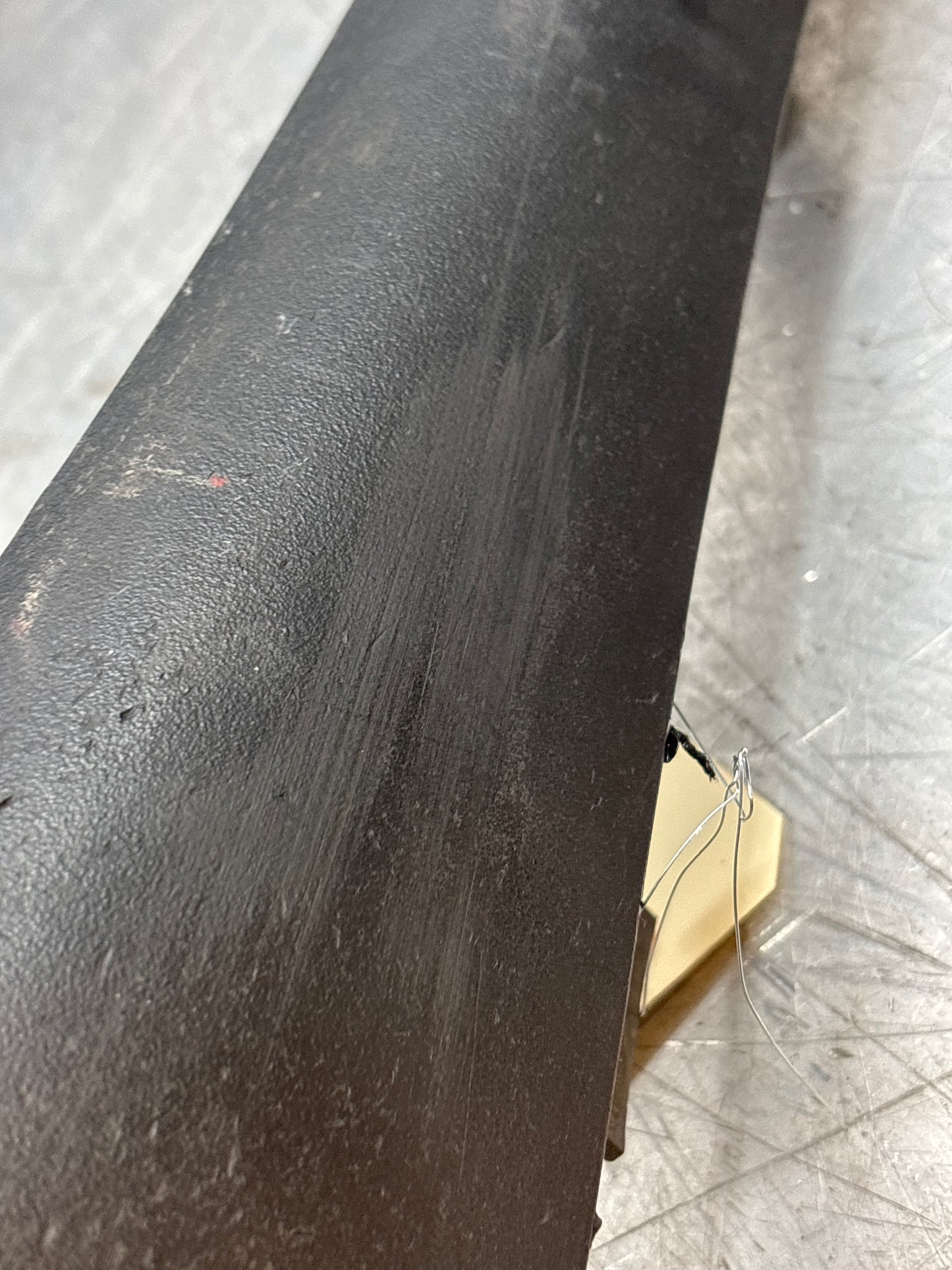 Porsche 944 convertible, cabrio lower door sill trim molding left side, used 94155920710