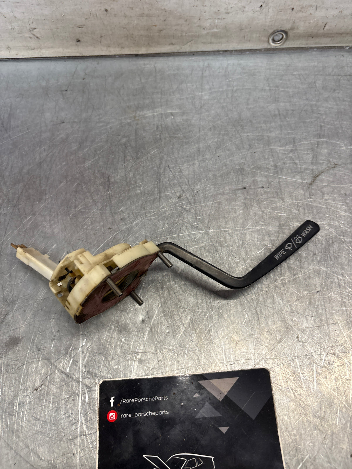 Porsche 914 steering coloumn wiper switch, used 91461391515
