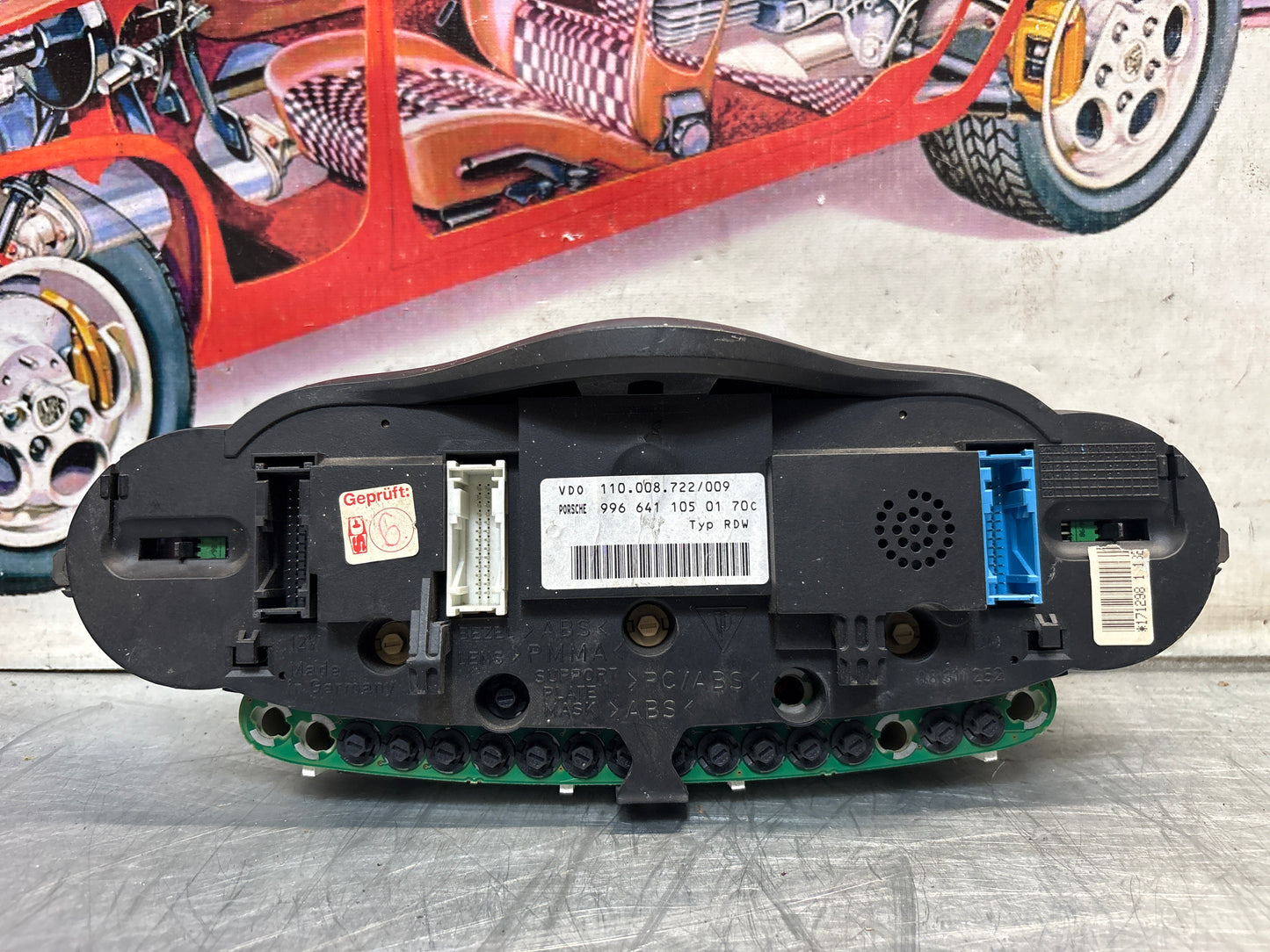 Porsche 996 911 Boxster instrument cluster, used 99664110501