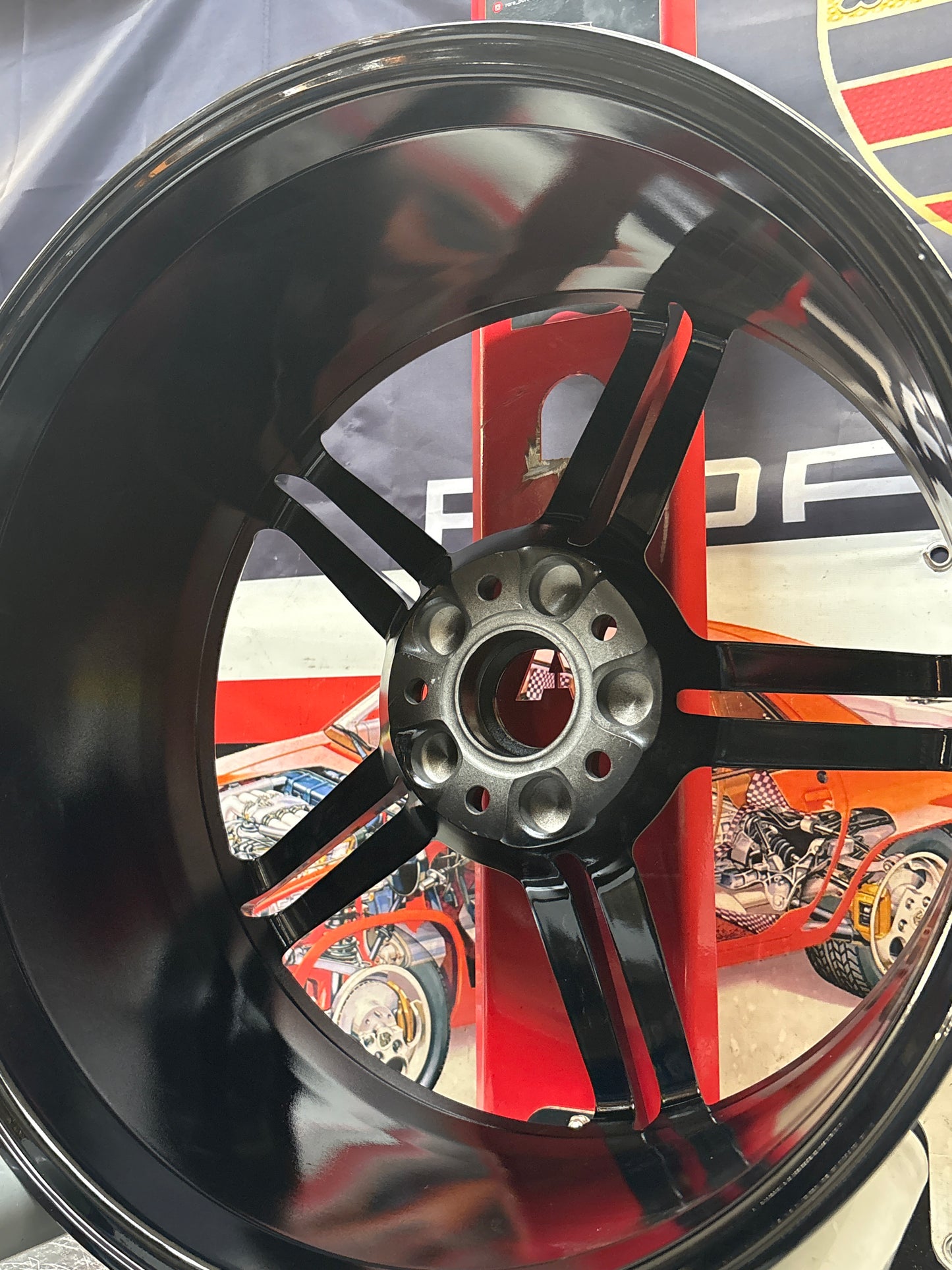 Porsche Taycan Front Alloy wheel 9.5Jx21" ET60 rim 9J1601025AA, refurbished