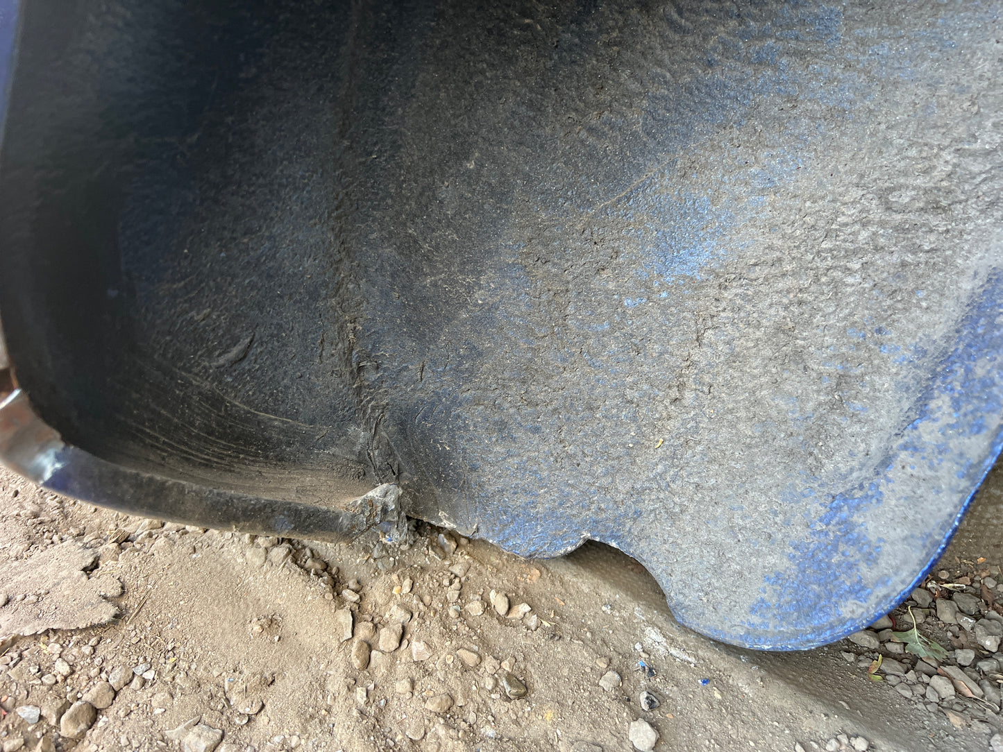 Porsche 944 S2 / Turbo 1991 Right side cut, rear fender with sill 94450390403 94450361200