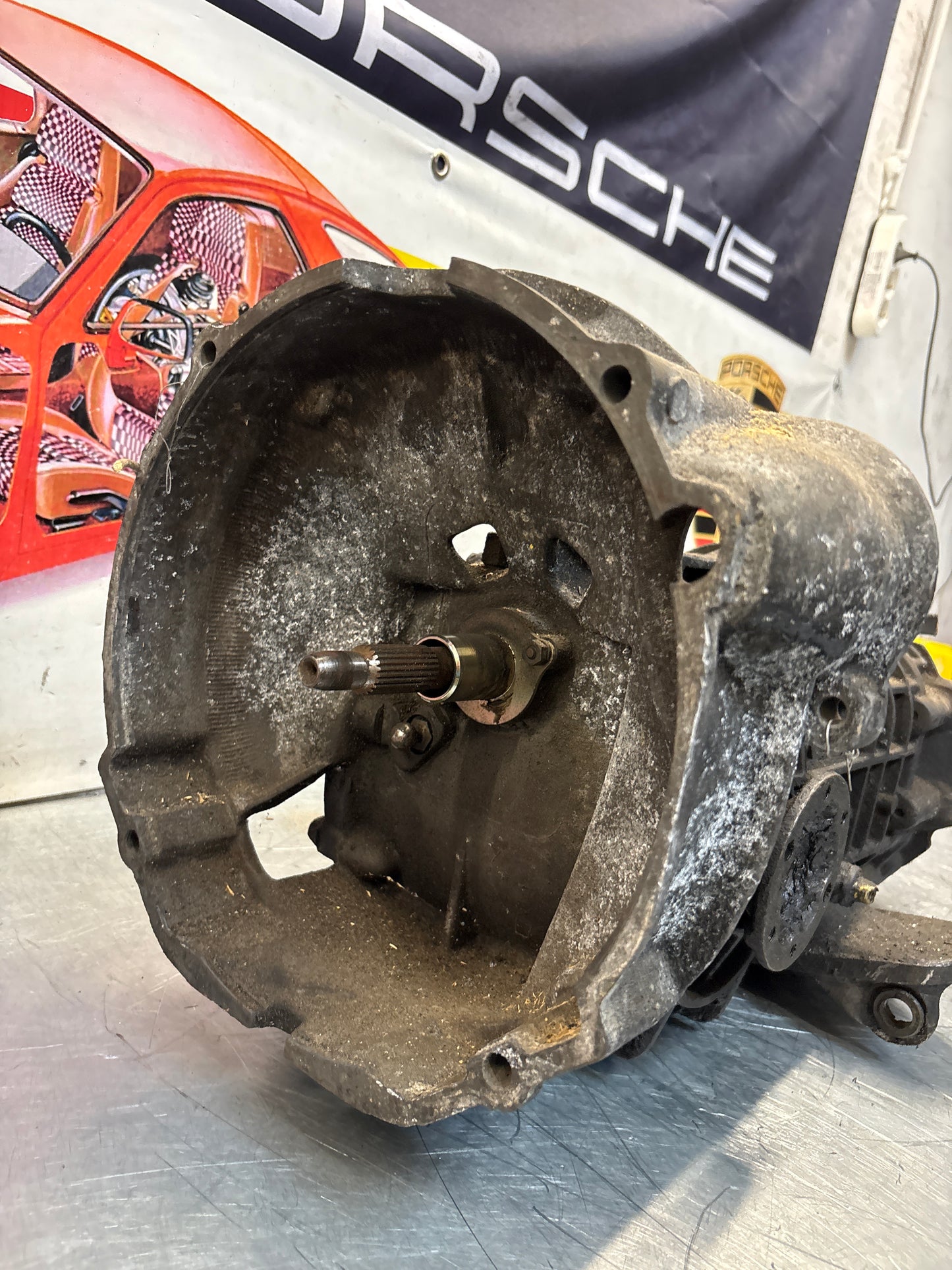 Porsche 914 transmission, used, for spares or repair unknown condition HA0053330