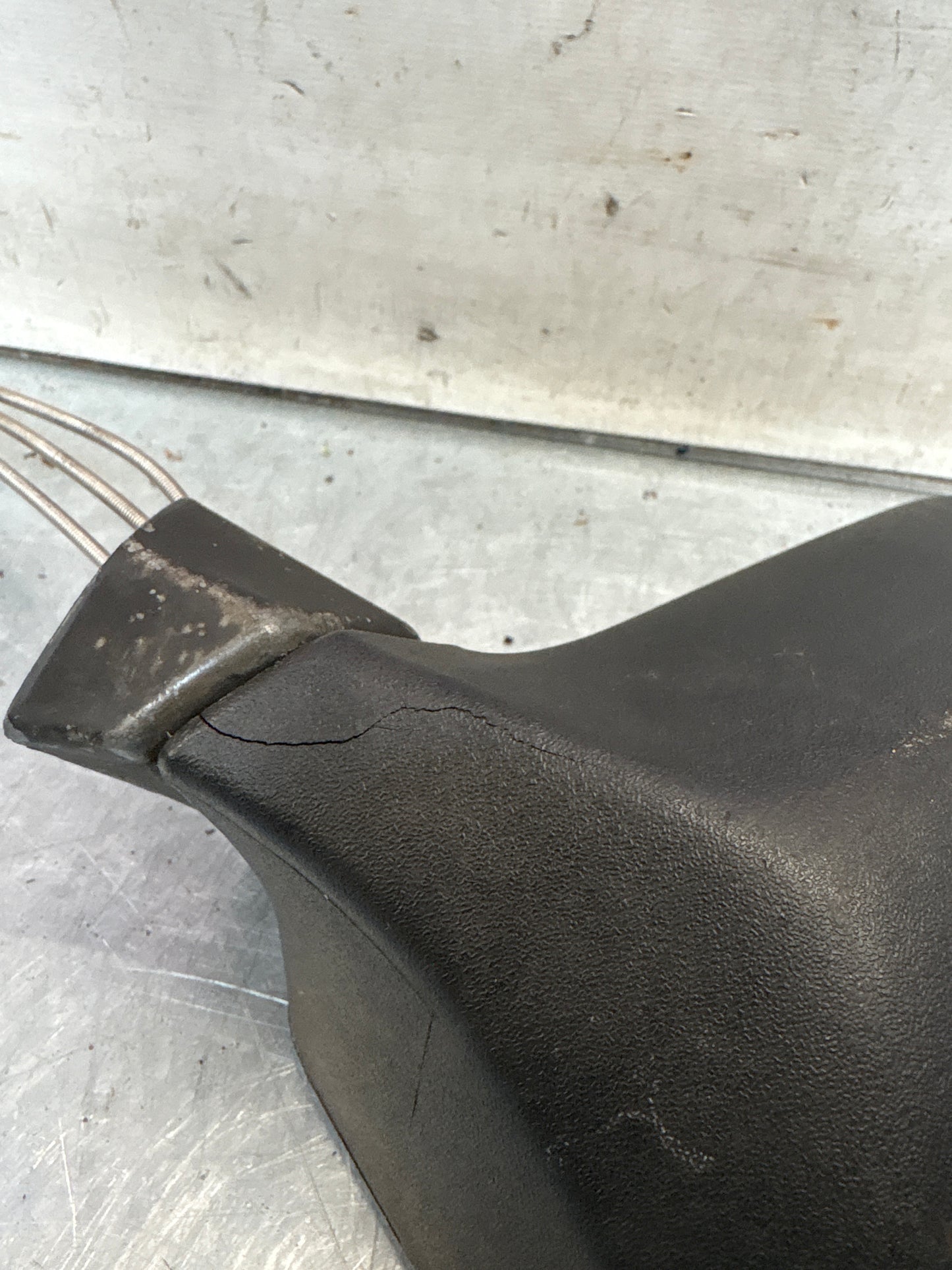 Porsche 924 early right side mirror, for spares or repair