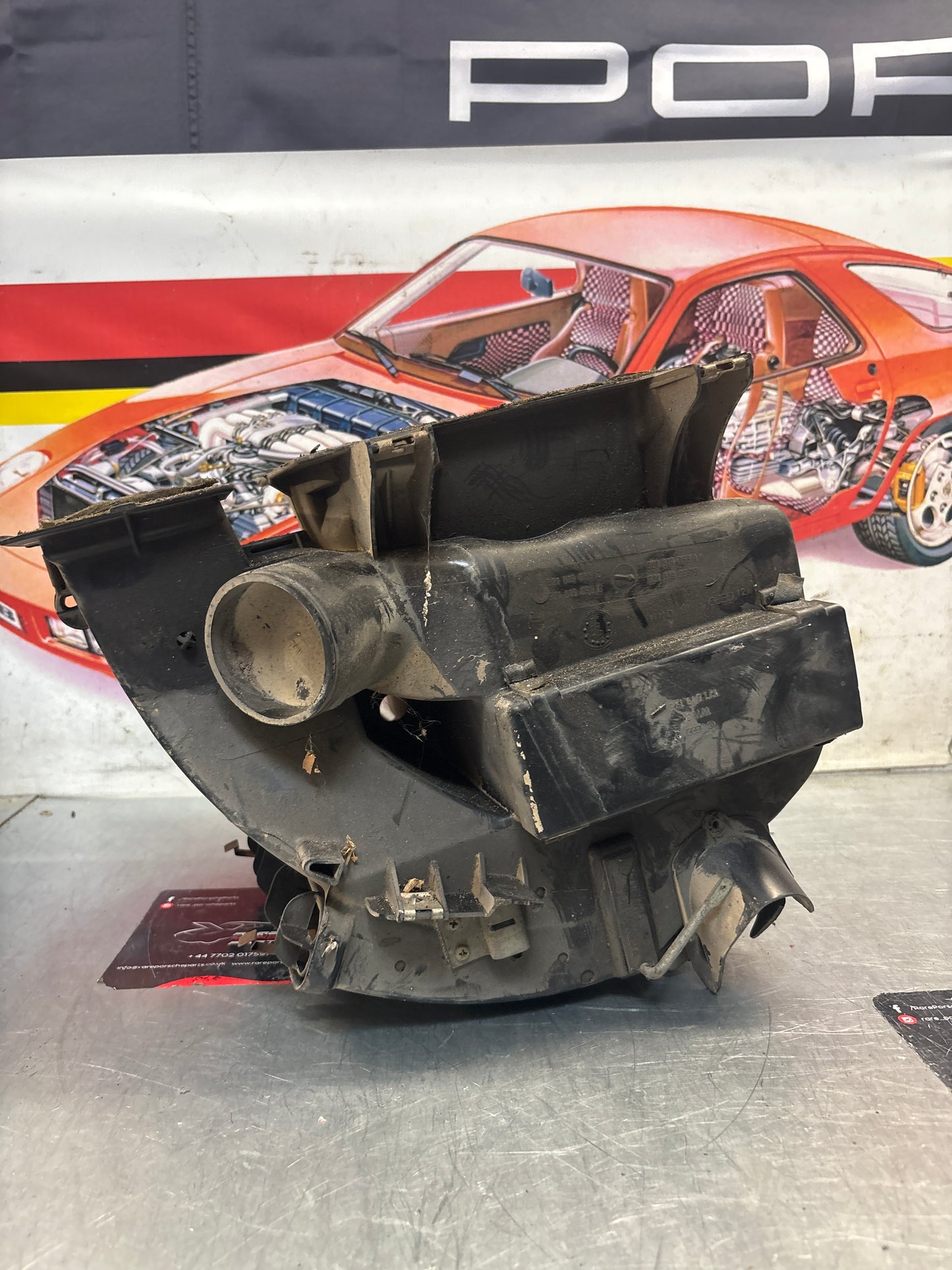 Porsche 924 80-85 944 82-85.5 heater blower fan assembly, complete 321819096 / 321819088 / 321819087 / 321819095 used