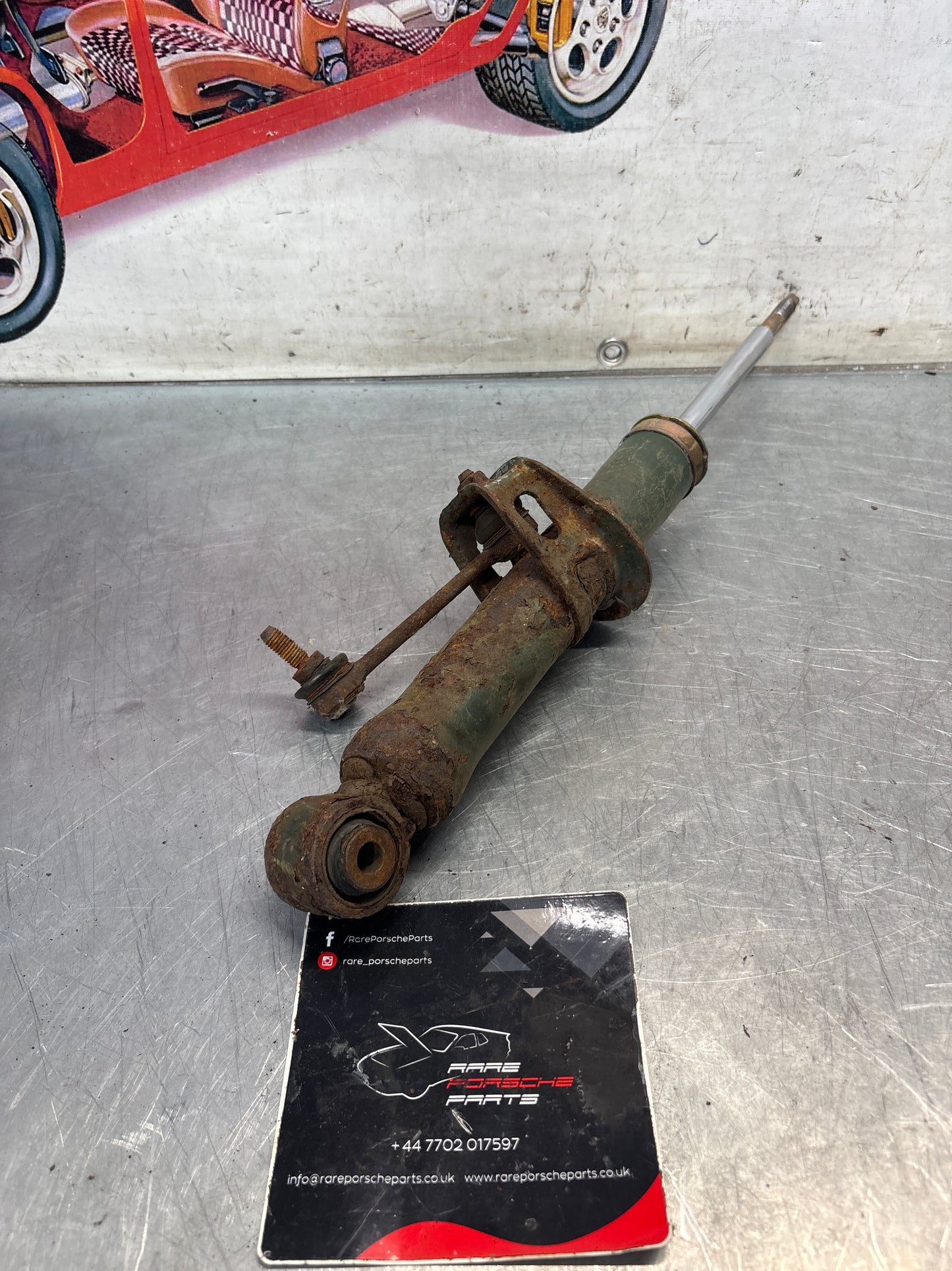 Porsche 911 993 rear shock absorber, used 99333305134