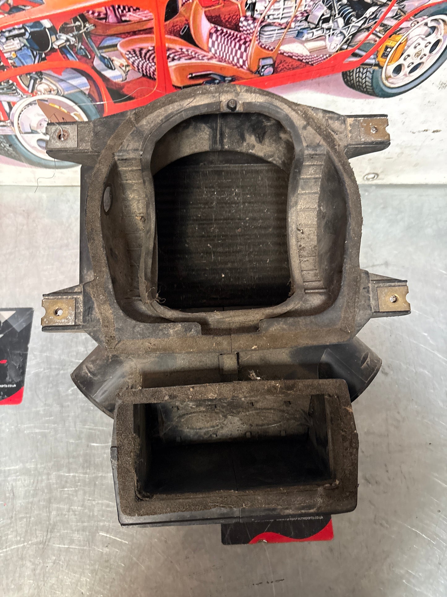 Porsche 924 80-85 944 82-85.5 heater blower fan assembly, complete 321819095 321819087 used