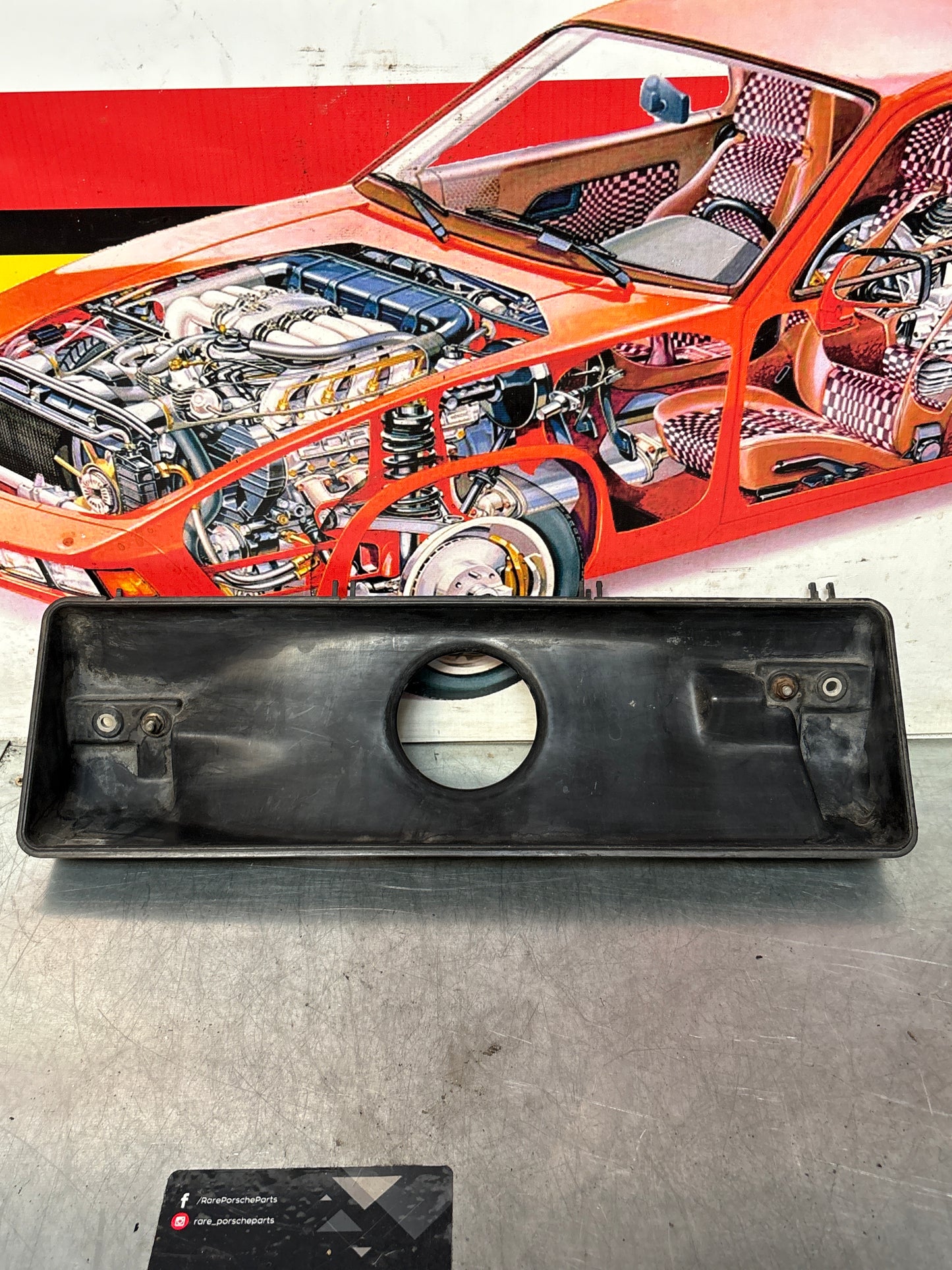 Porsche 928 lower air filter housing 92811022905
