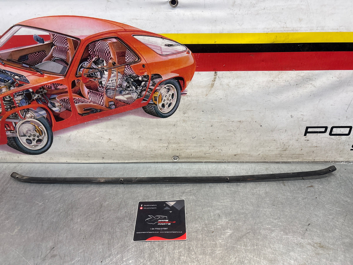 Porsche 928 rear bumper top strip rail, used 92850526702