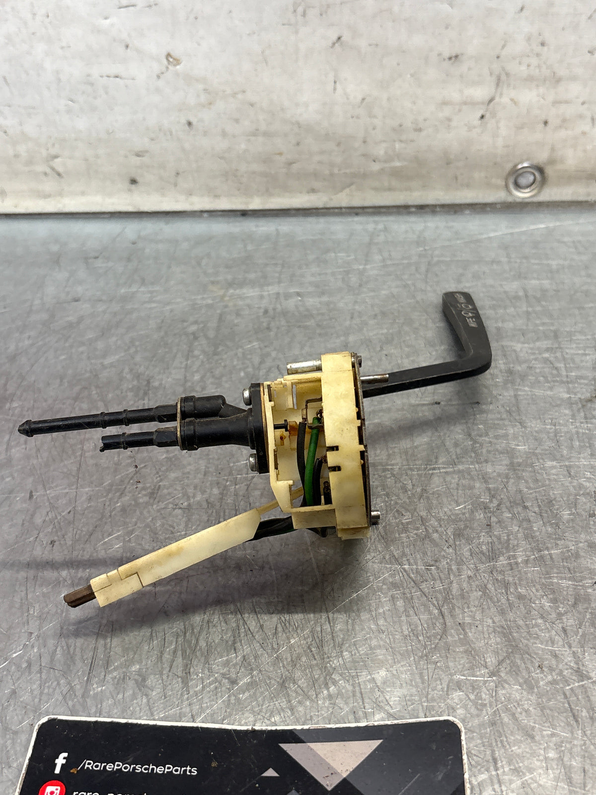 Porsche 914 steering coloumn wiper switch, used 91461391515