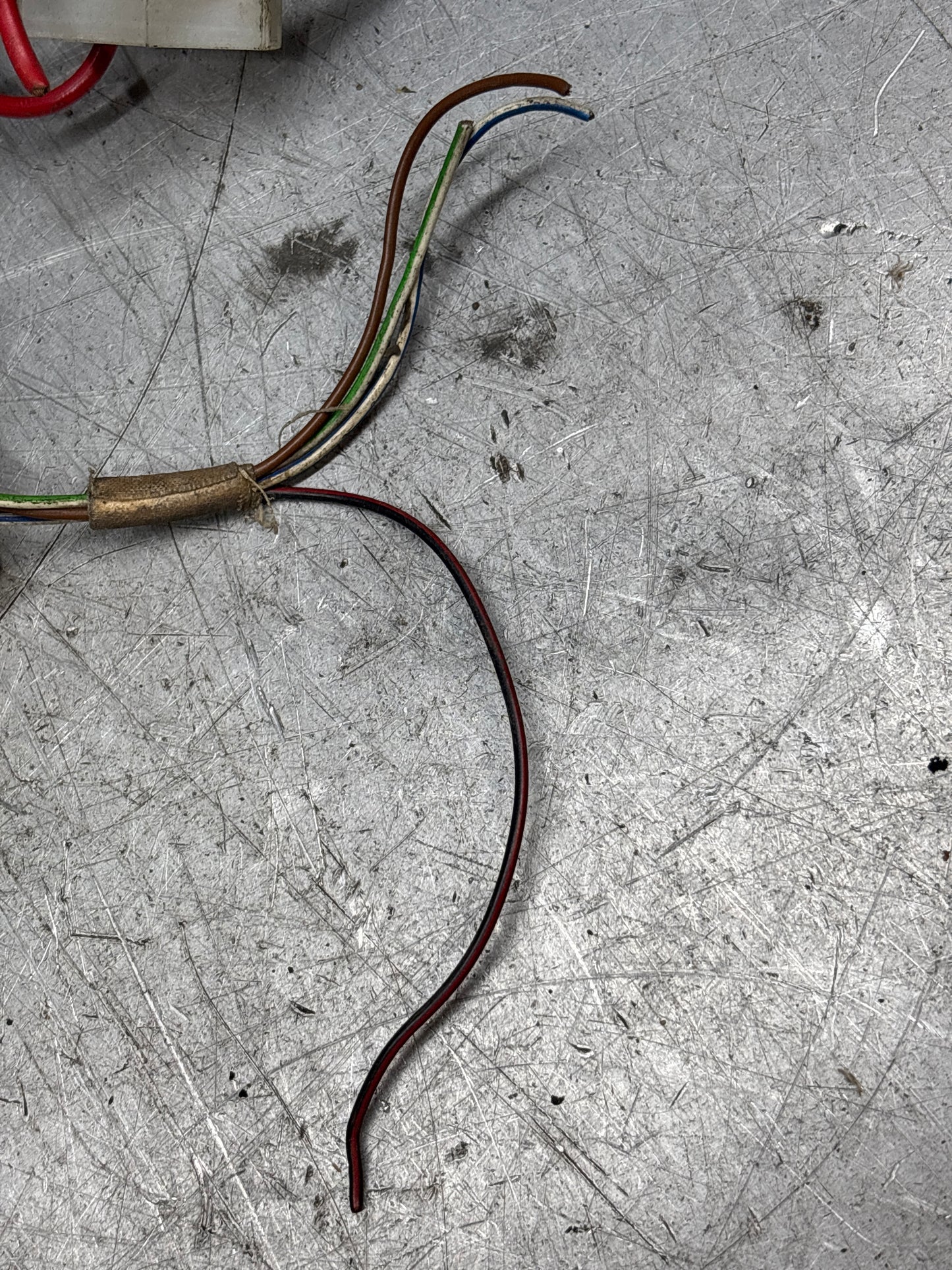 Porsche 944 1983 interior wiring loom, front (dash) section, used, with sunroof