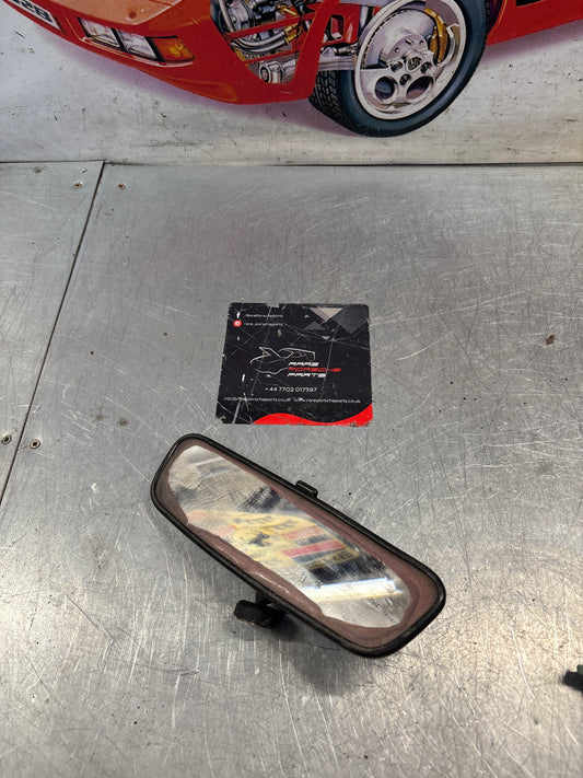 Porsche 924 944 rear view mirror used, for spares or repair 477857511