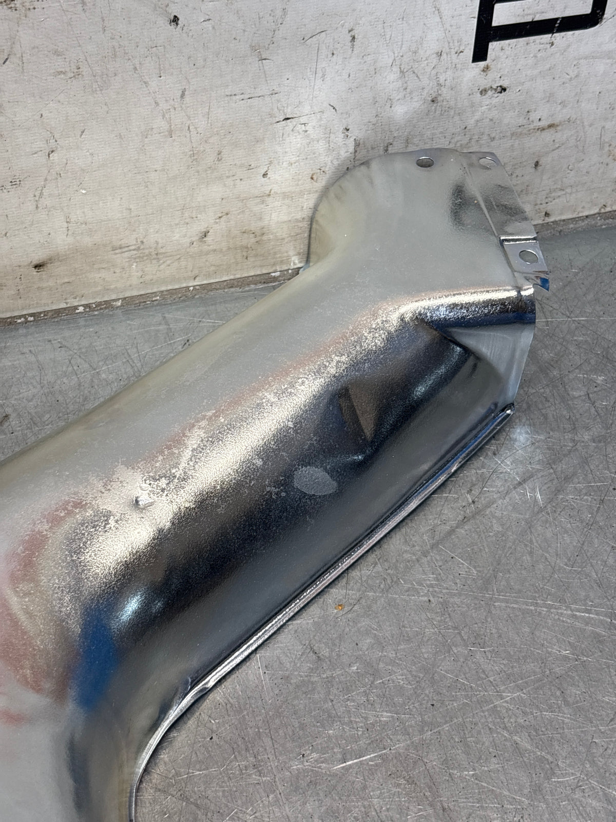 Porsche 928 S / S4 rear heat shield protection plate, refurbished 92850493204