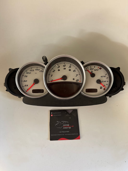 Porsche Boxter 986 Instrument Cluster, unknown mileage 98664121701 used