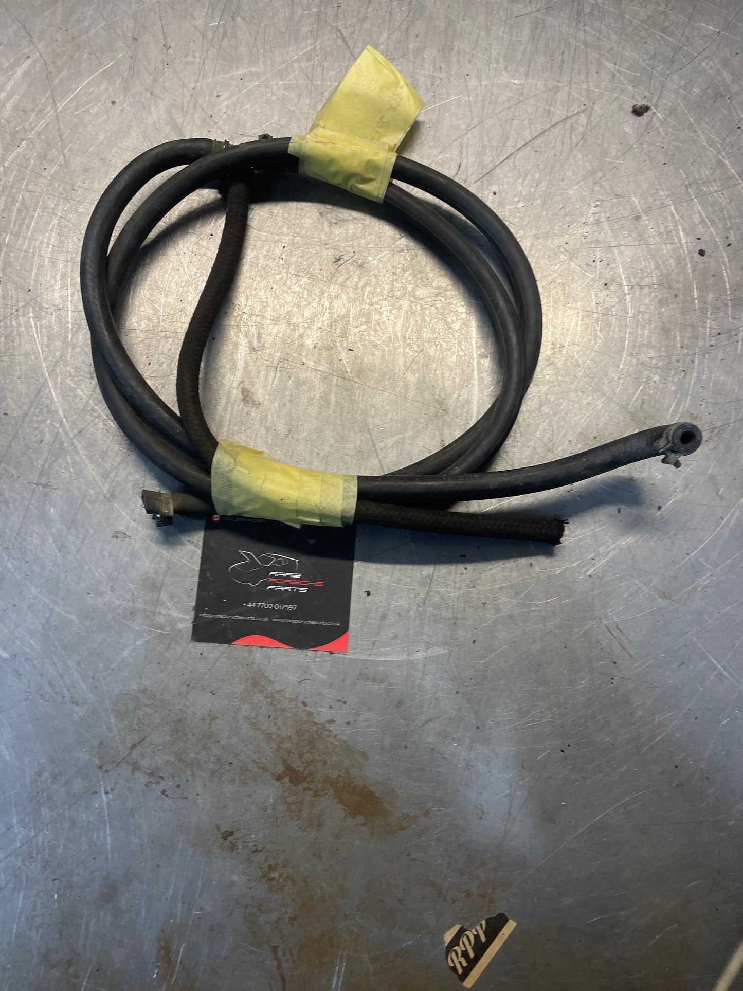 Porsche 928 flexible water cooling hose, used 92710627700