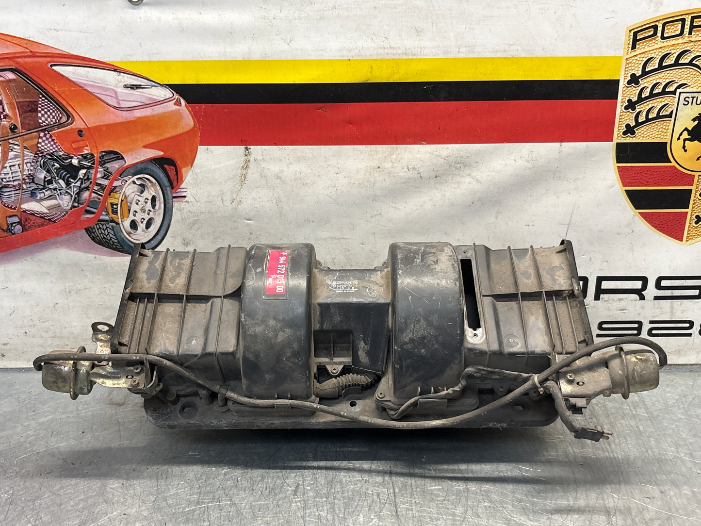 Porsche 944 heater box blower motor, used 94457201500