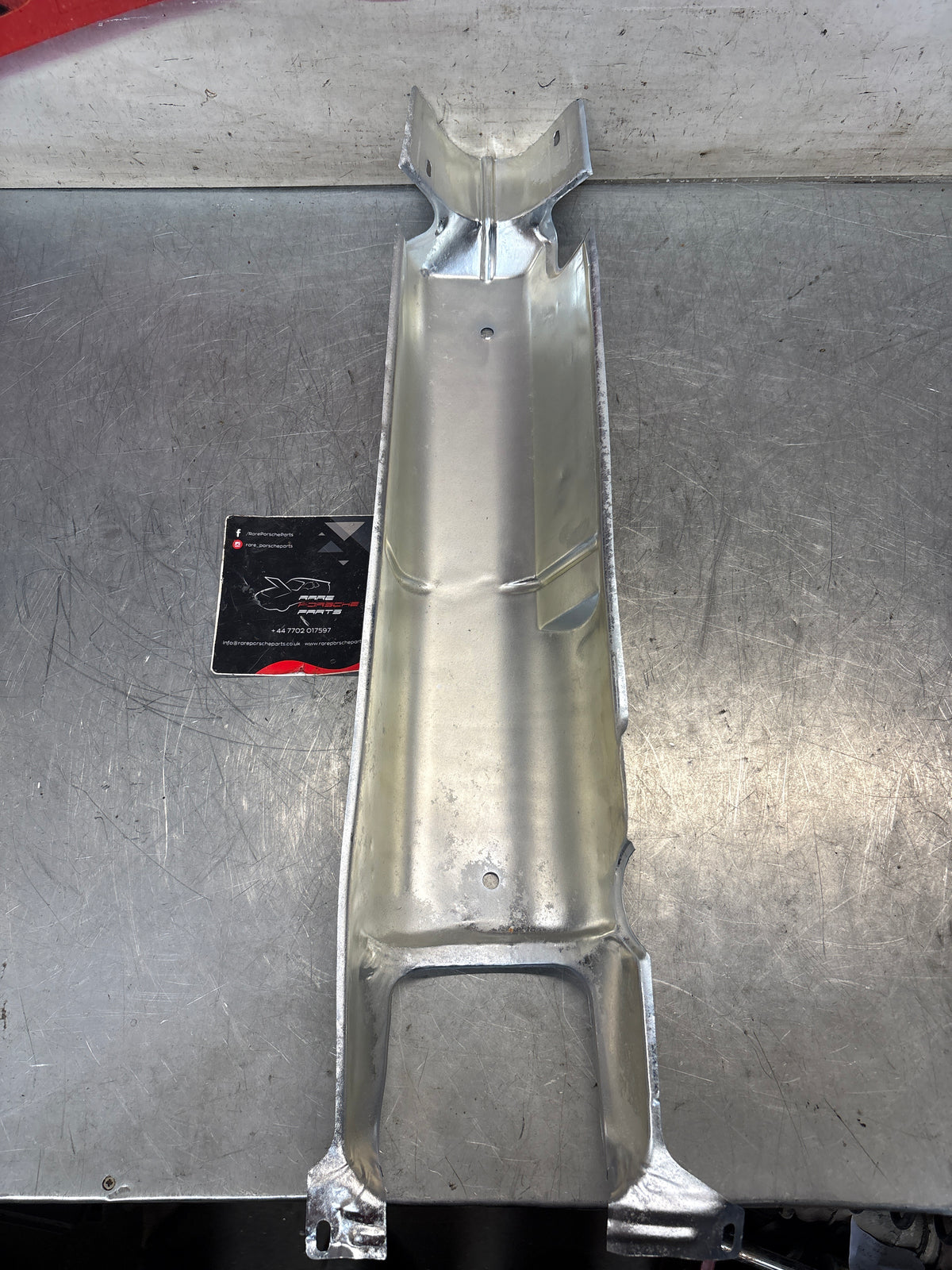 Porsche 924 (from 82) 924S 944 heat shield, middle section, 95150486900, refurbished 