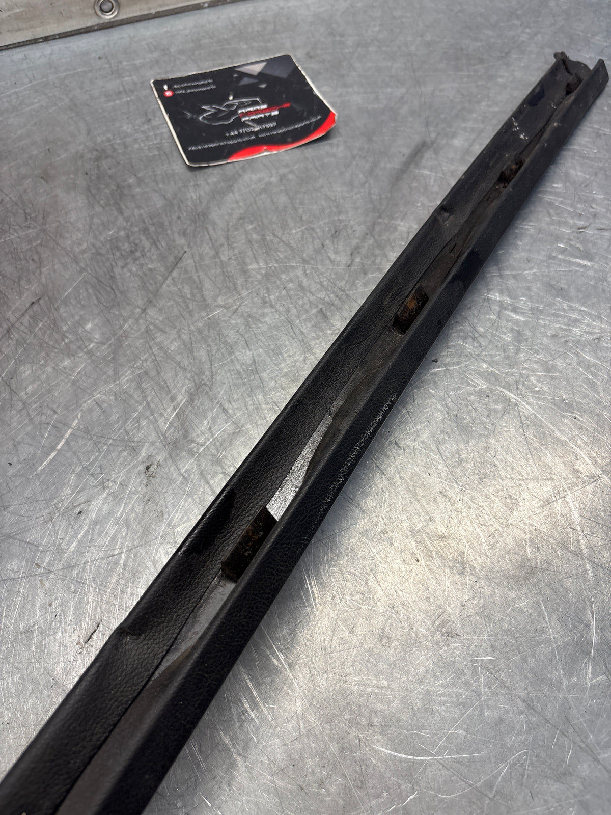Porsche 928 tailgate trim, right, off side, black, 92855503802, used