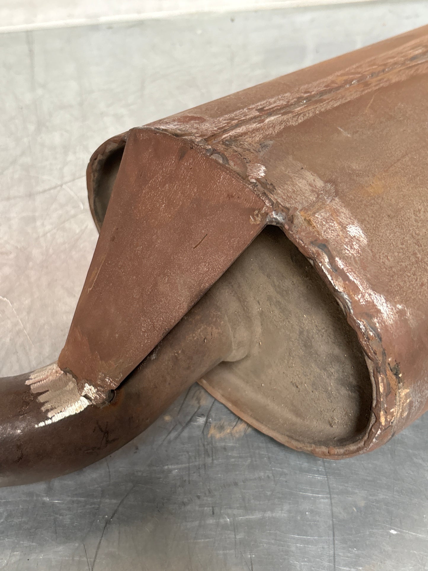 Porsche 924S / 944 2.5 N/A Exhaust system rear muffler, used