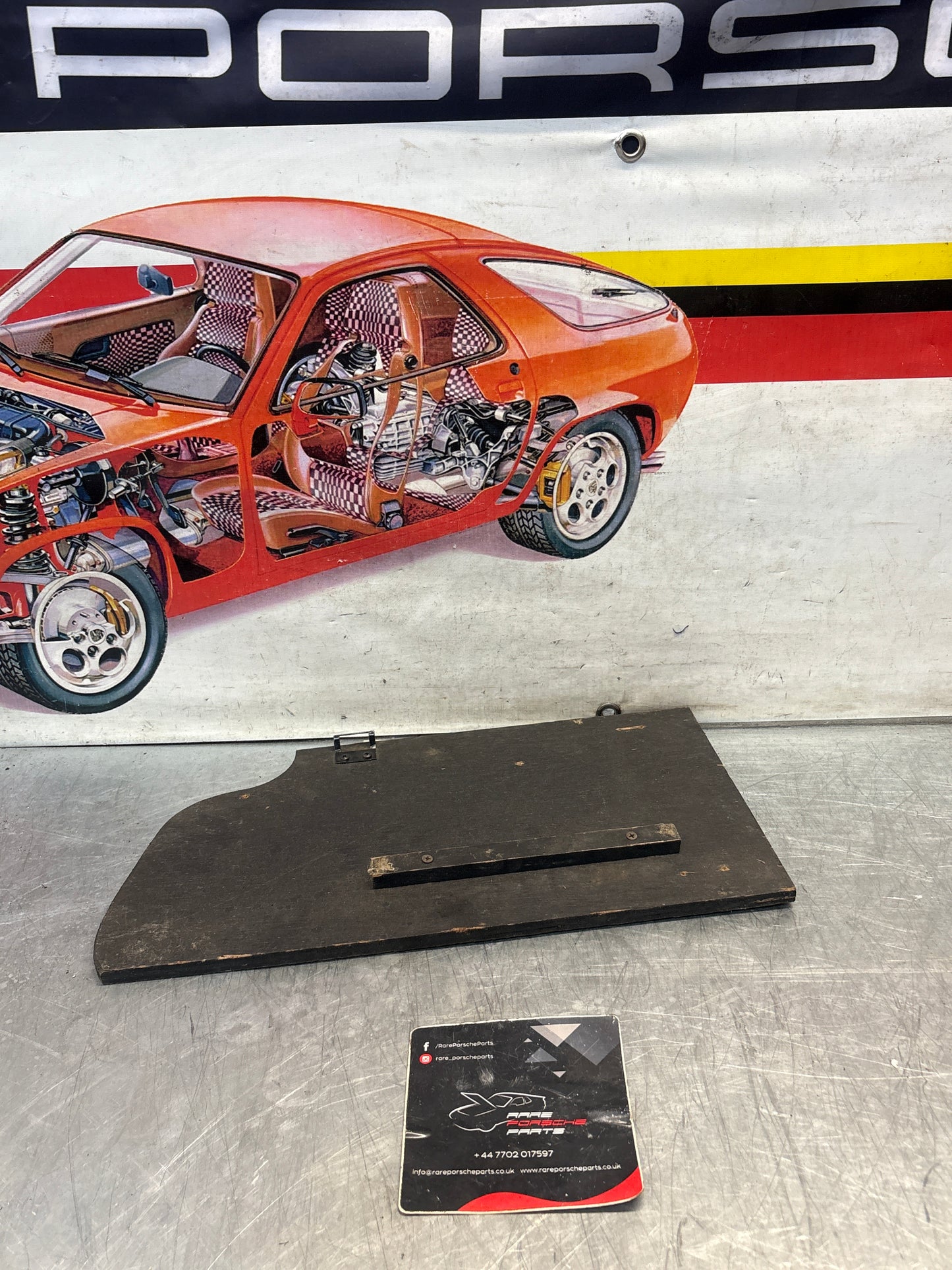 Porsche 928 80- Foot support upper part, for spares or repair 92879955110
