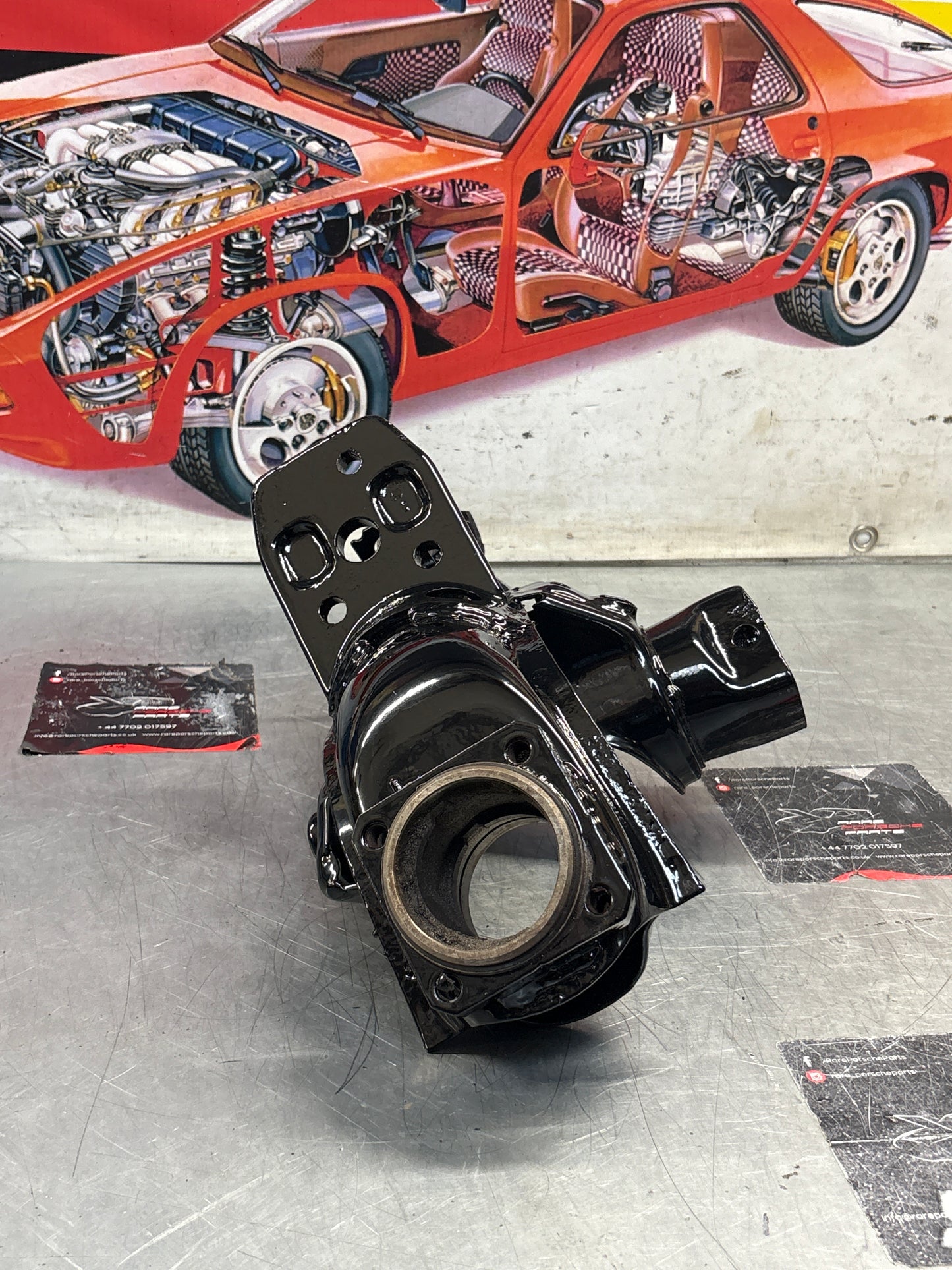 Porsche 924 944  -85.5 Rear right trailing arm,  refurbished 94433102200