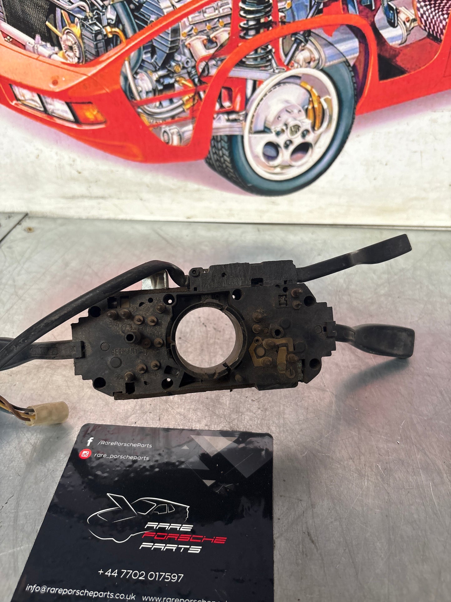 Porsche 928 85.5- steering column switch used