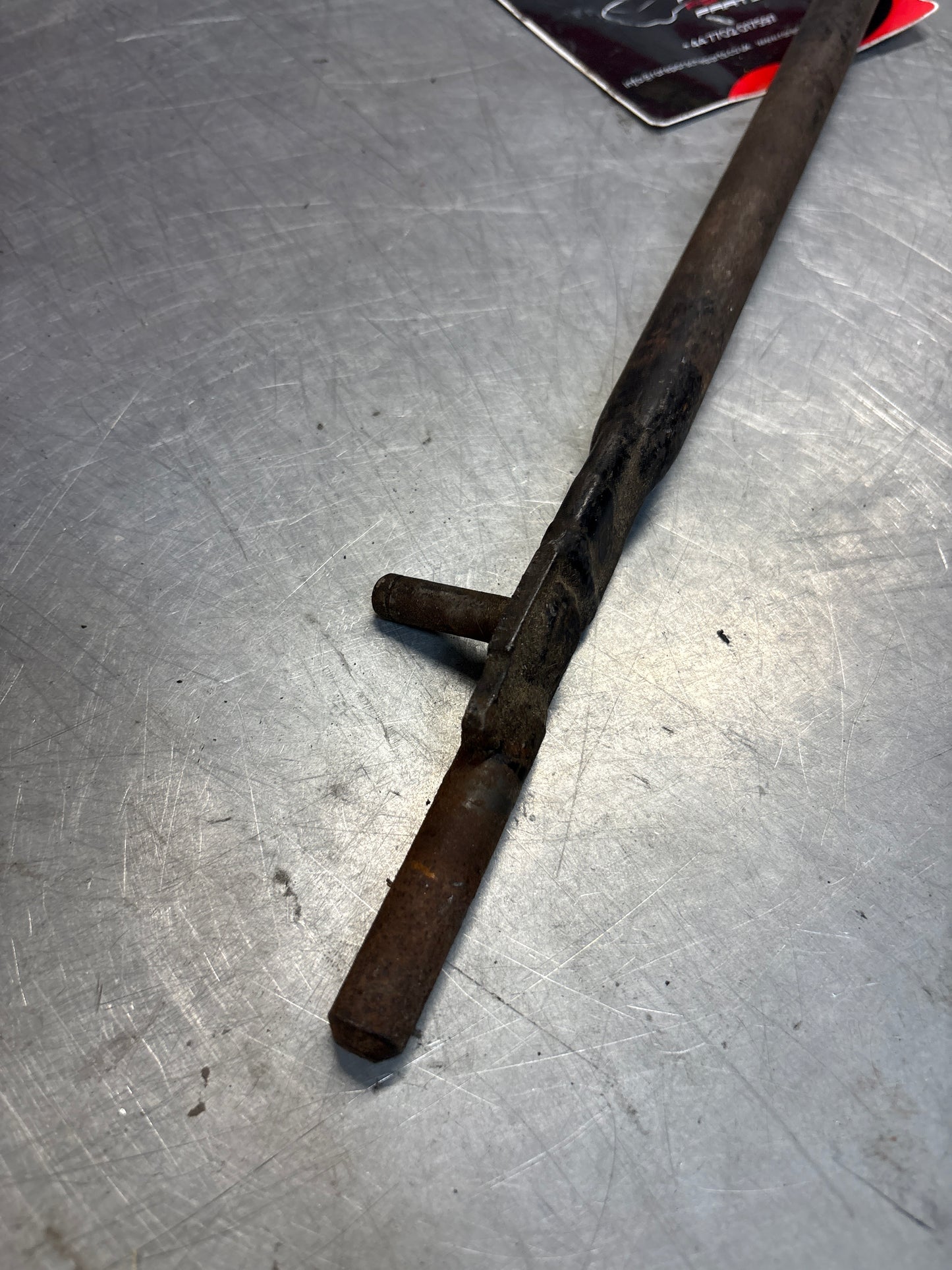 Porsche 924 dog leg gear shaft rod, used 477711154
