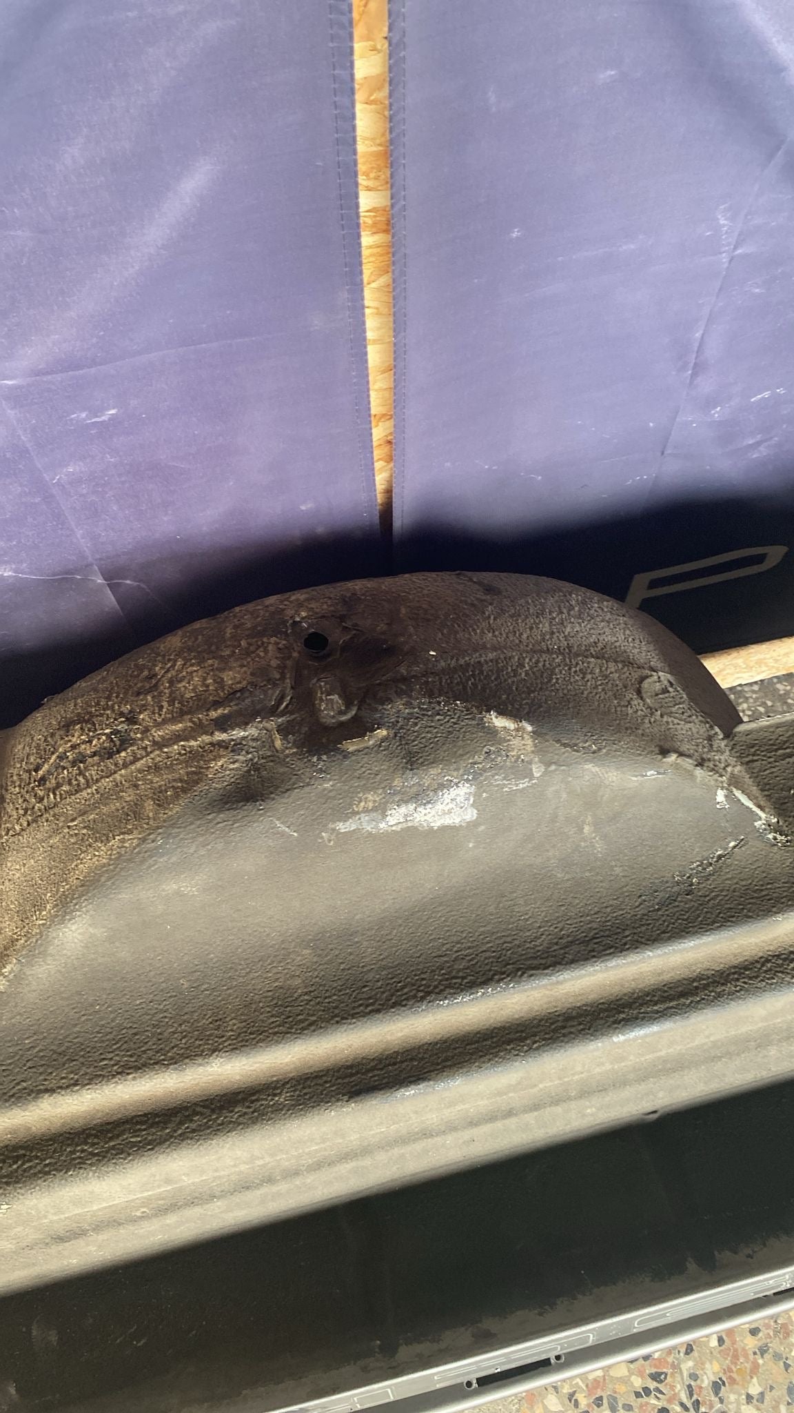 Porsche 944 complete rear cut used, 94450303701