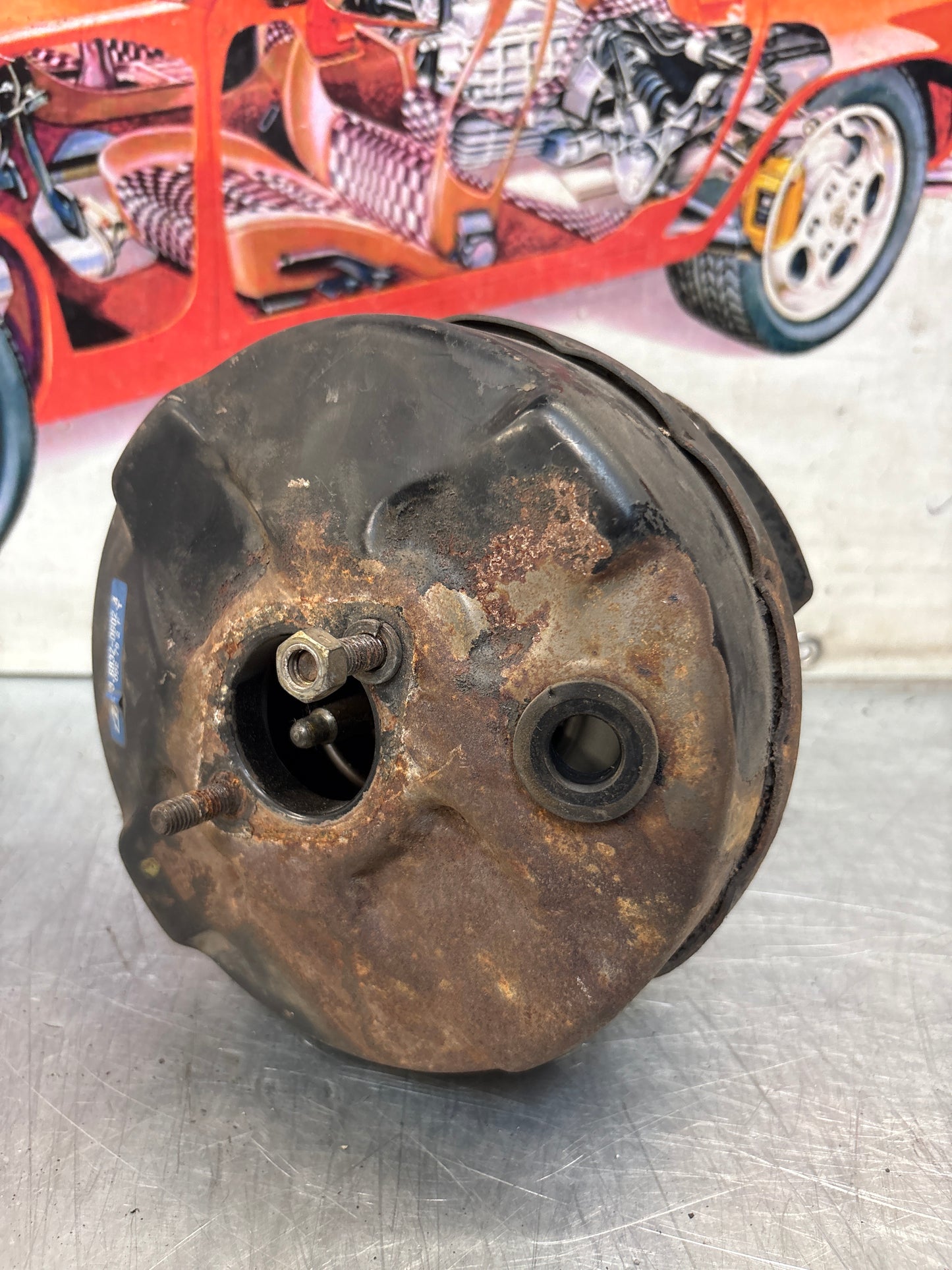 Porsche 924 1976-79 Brake booster, used 477612107F