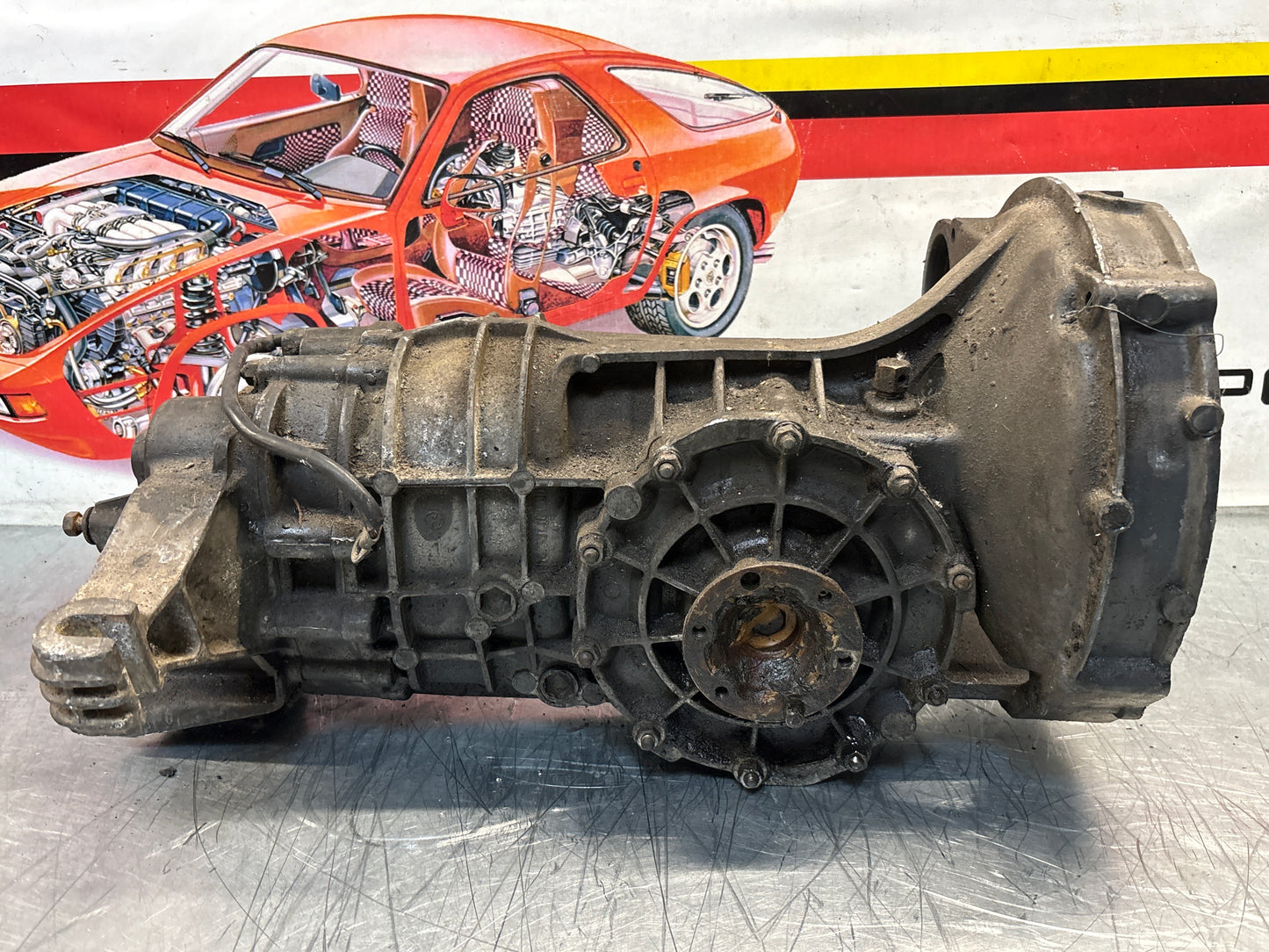 Porsche 914 transmission, used, for spares or repair unknown condition, HA0049742