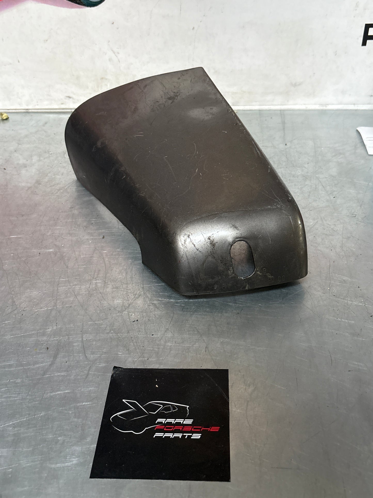 Porsche 944 left side Rear bumper endpiece, used, 93150505900