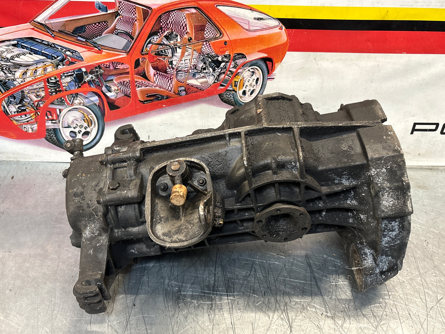 Porsche 914 transmission, used, for spares or repair unknown condition HA0053330