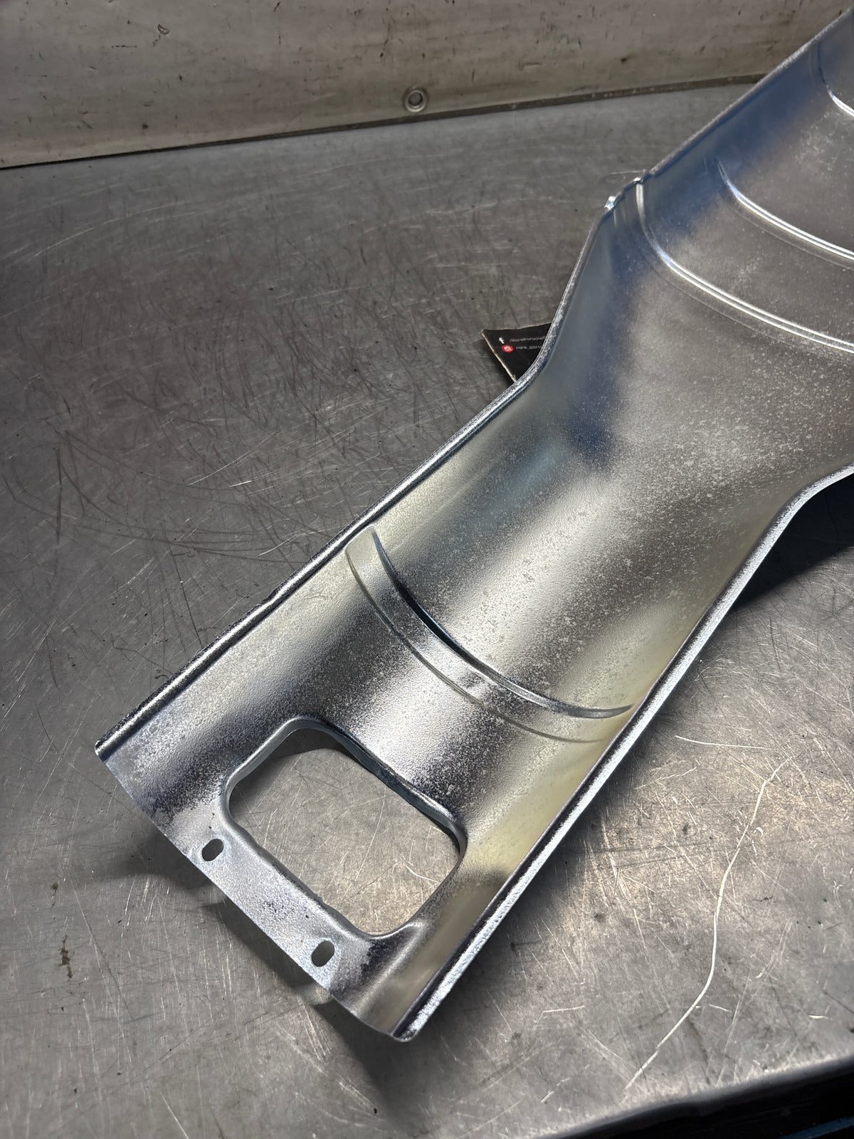 Porsche 928 heat protection plate, 92850449101, refurbished