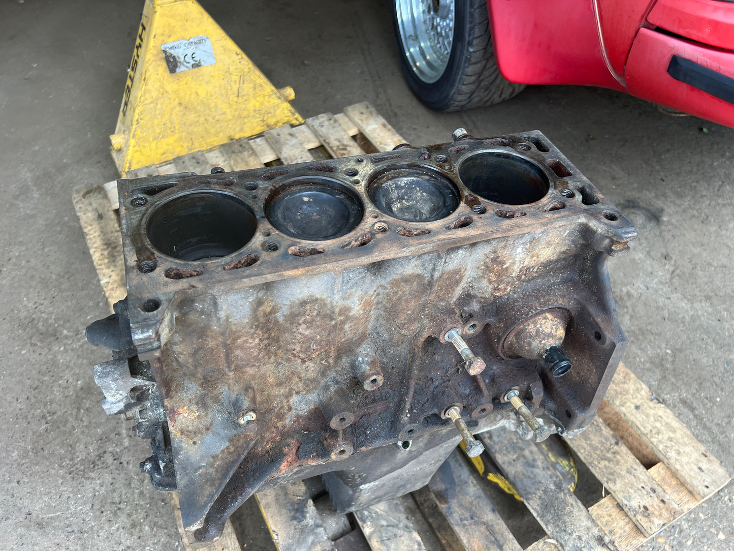 Porsche 924 Turbo S2 Engine, Short Block 931 for spare or repairs