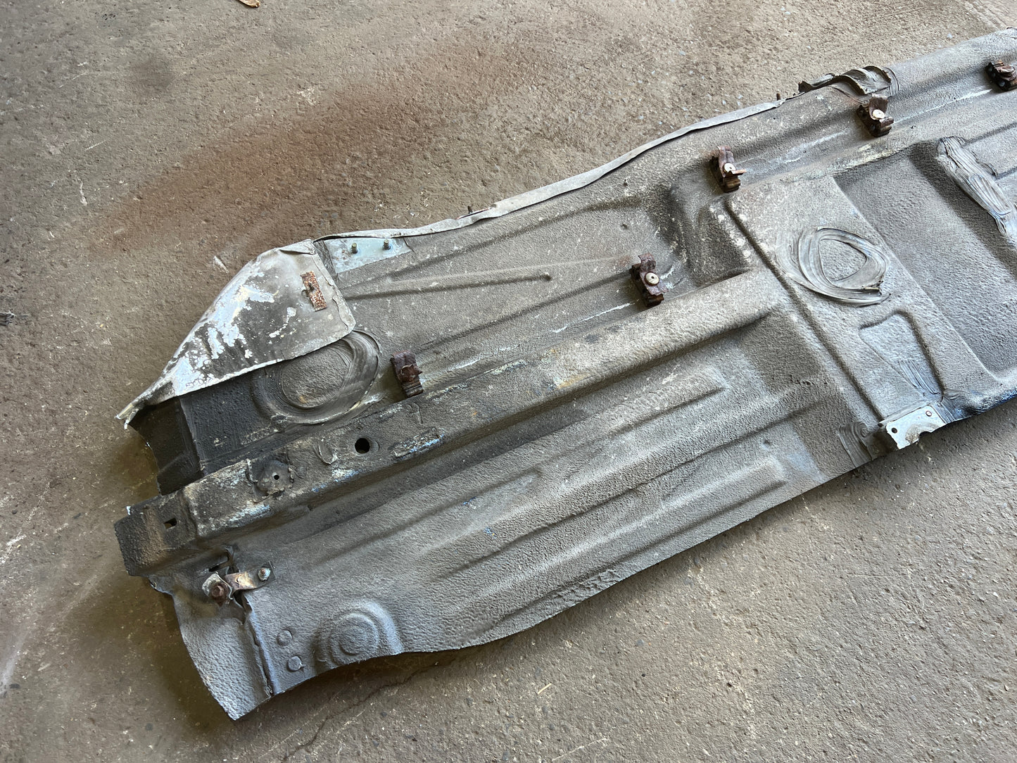 Porsche 944 S2 floor pan left  side 94450150100 spares or repair RHD