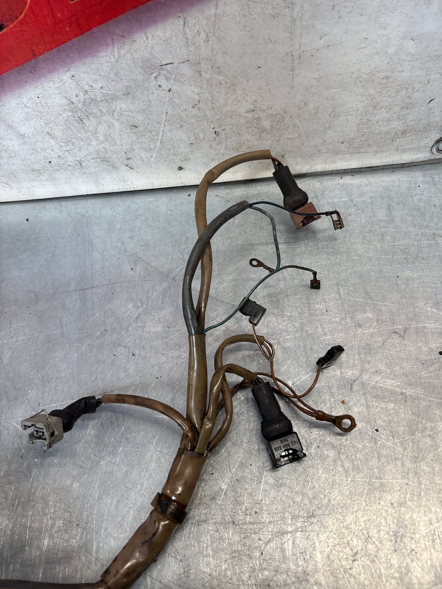 Porsche 924 80-85.5 Engine loom, used 477971761D