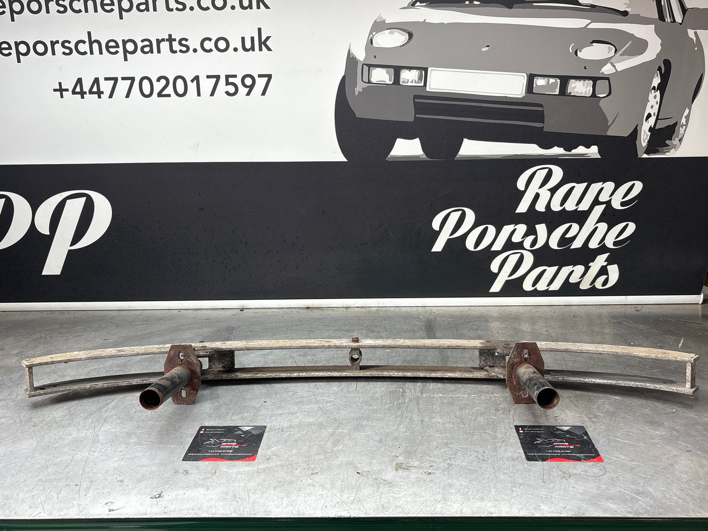 Porsche 944 S2 / turbo front bumper reinforcement panel support 9515050101 used, bolts are seized