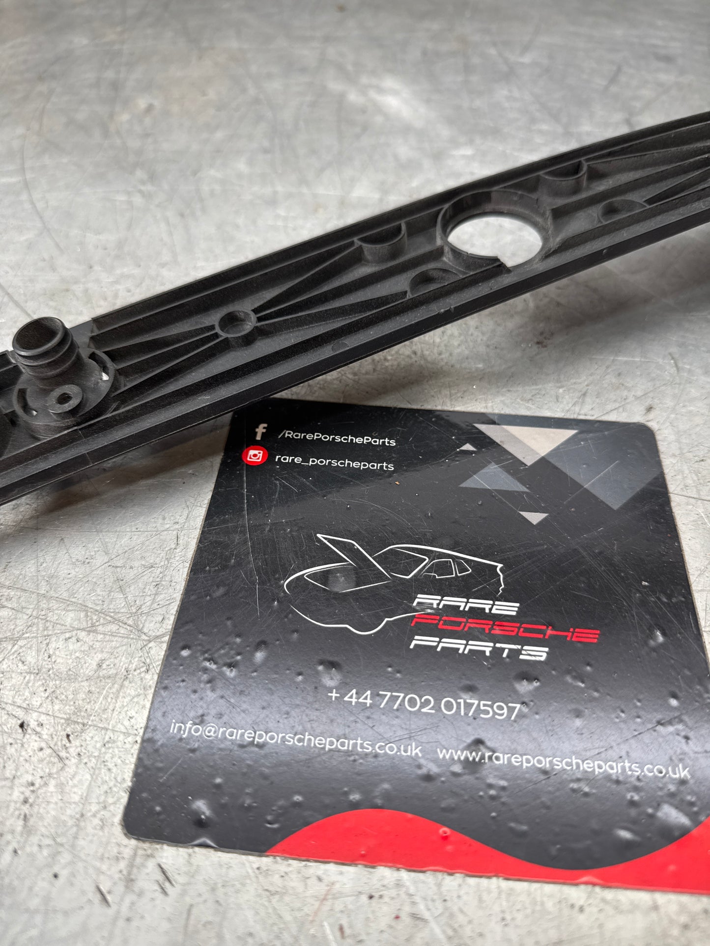 Porsche 944 oval dash switch surround trim 94555243500 used, RHD