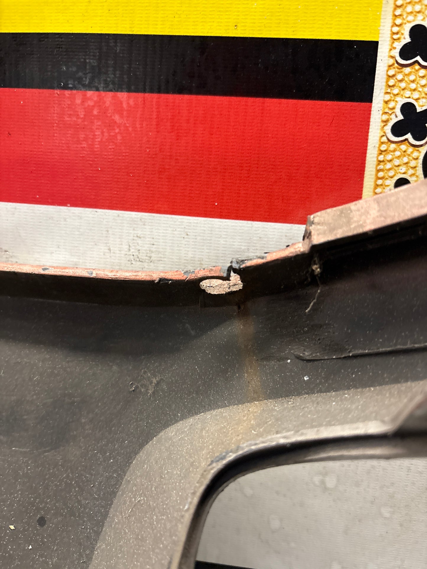 Porsche 928S rear bumper, used 928505023 / 474181