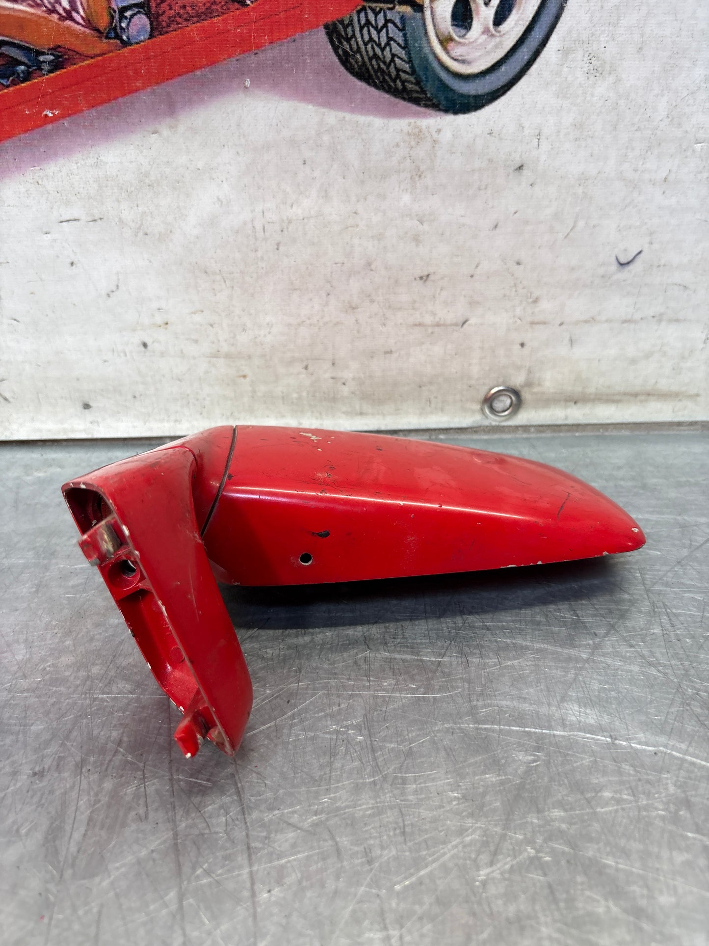 Porsche 928 S4 side view mirror, left, used 92873101902 / 92873103902