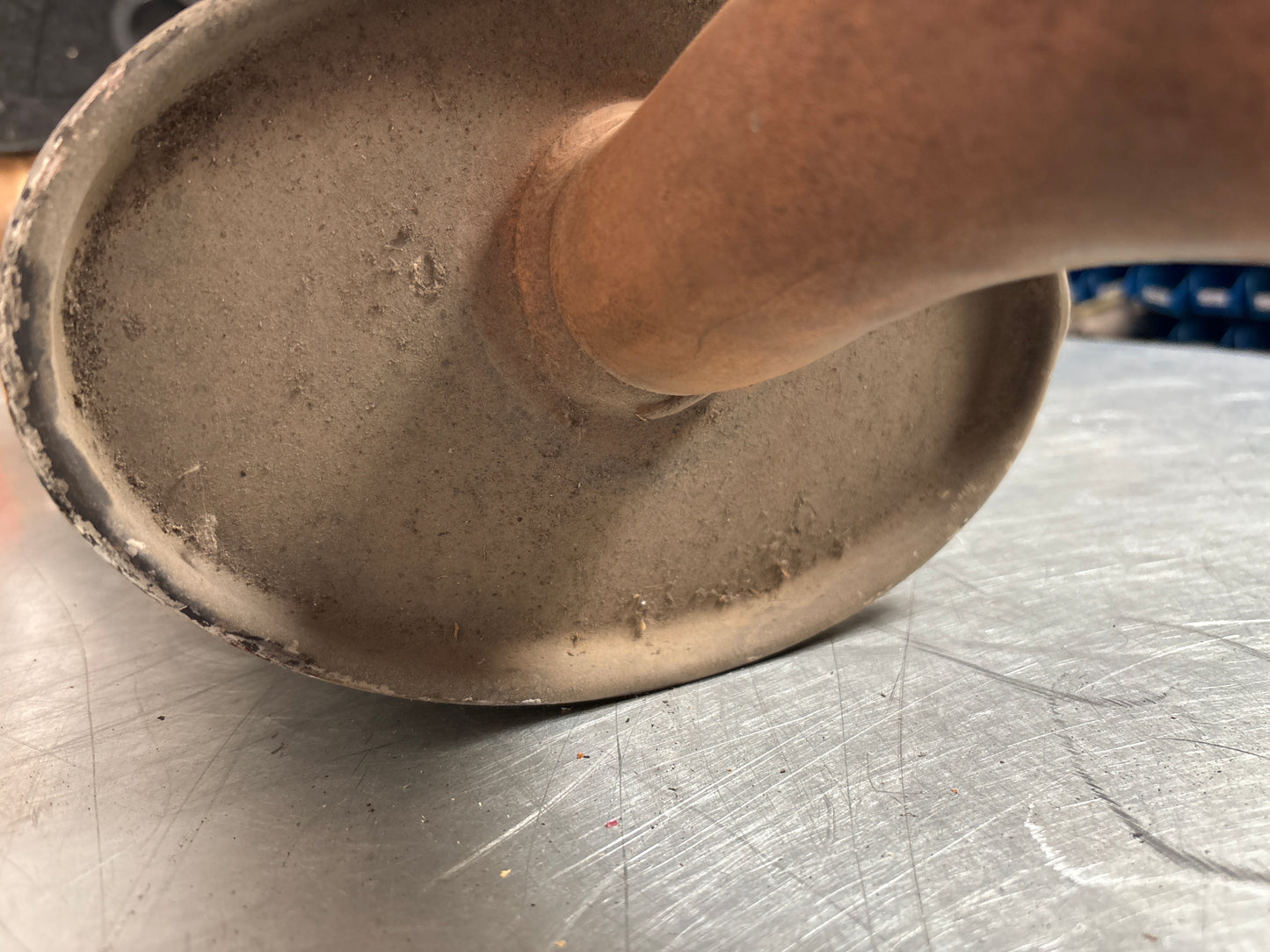 Porsche 944 2.5 N/A Bischoff exhaust system rear muffler, used 94411108301