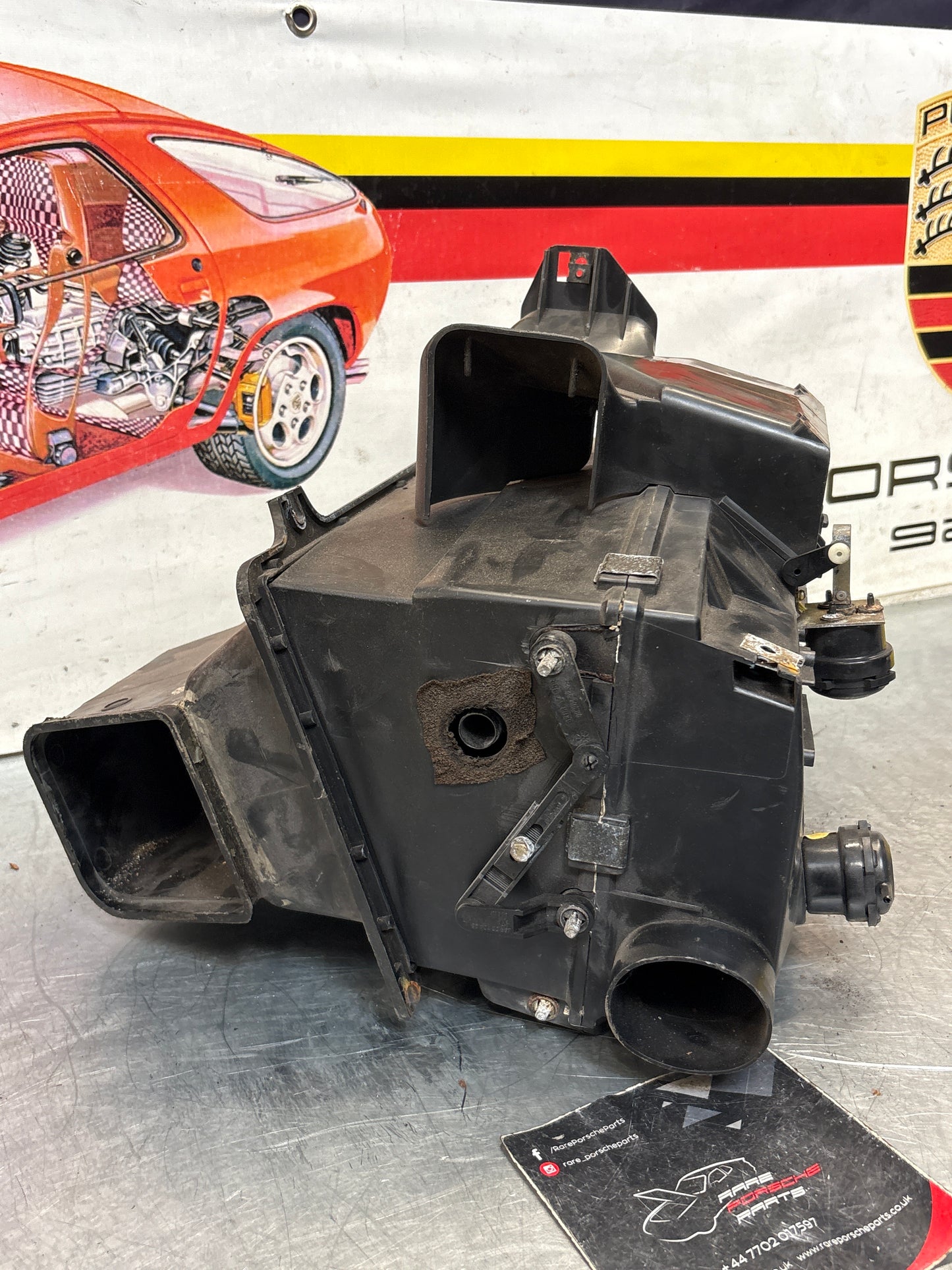 Porsche 928 heater box, LHD, 92857303604, used