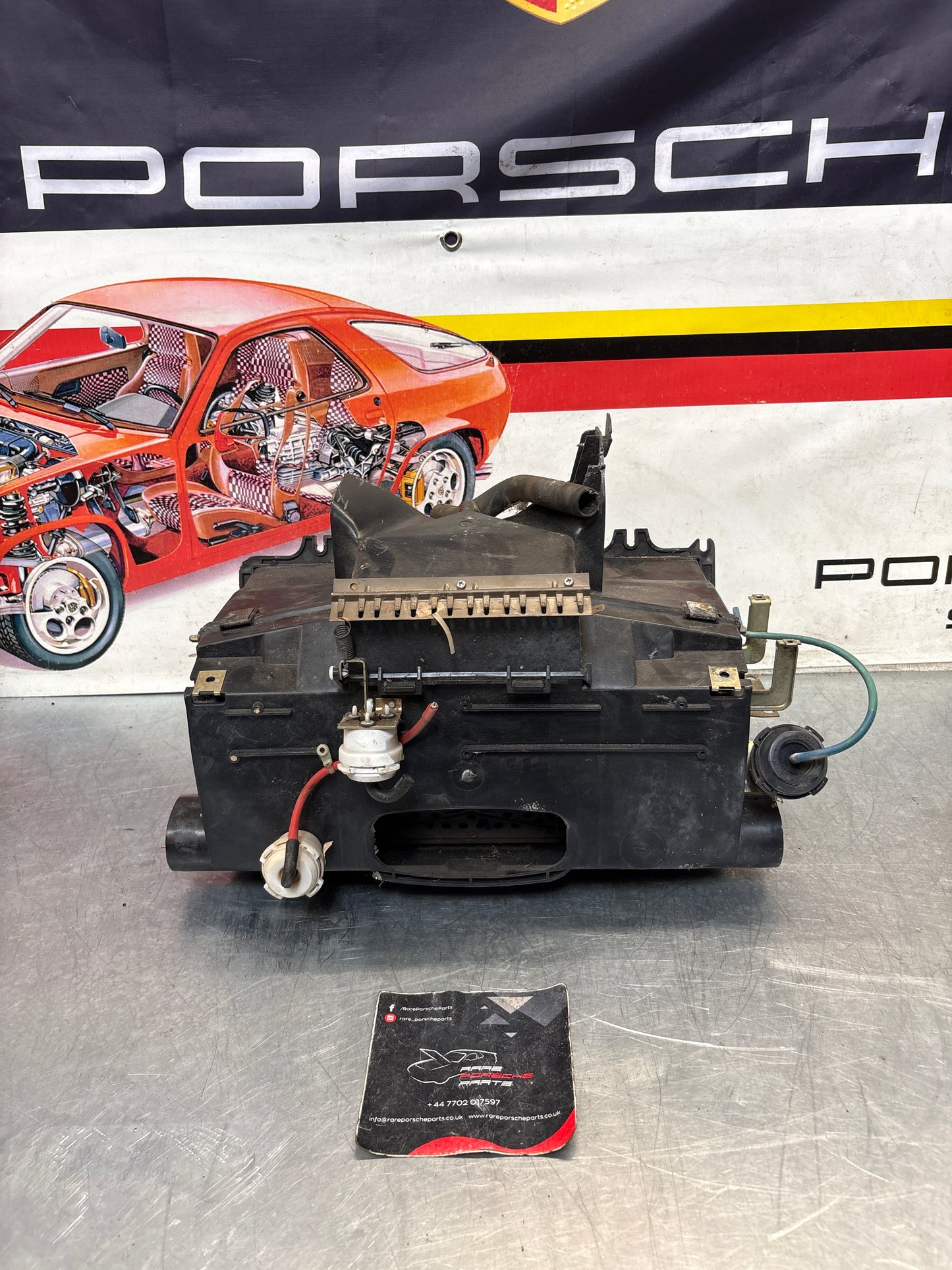 Porsche 928 heater box, LHD, 92857303604, used
