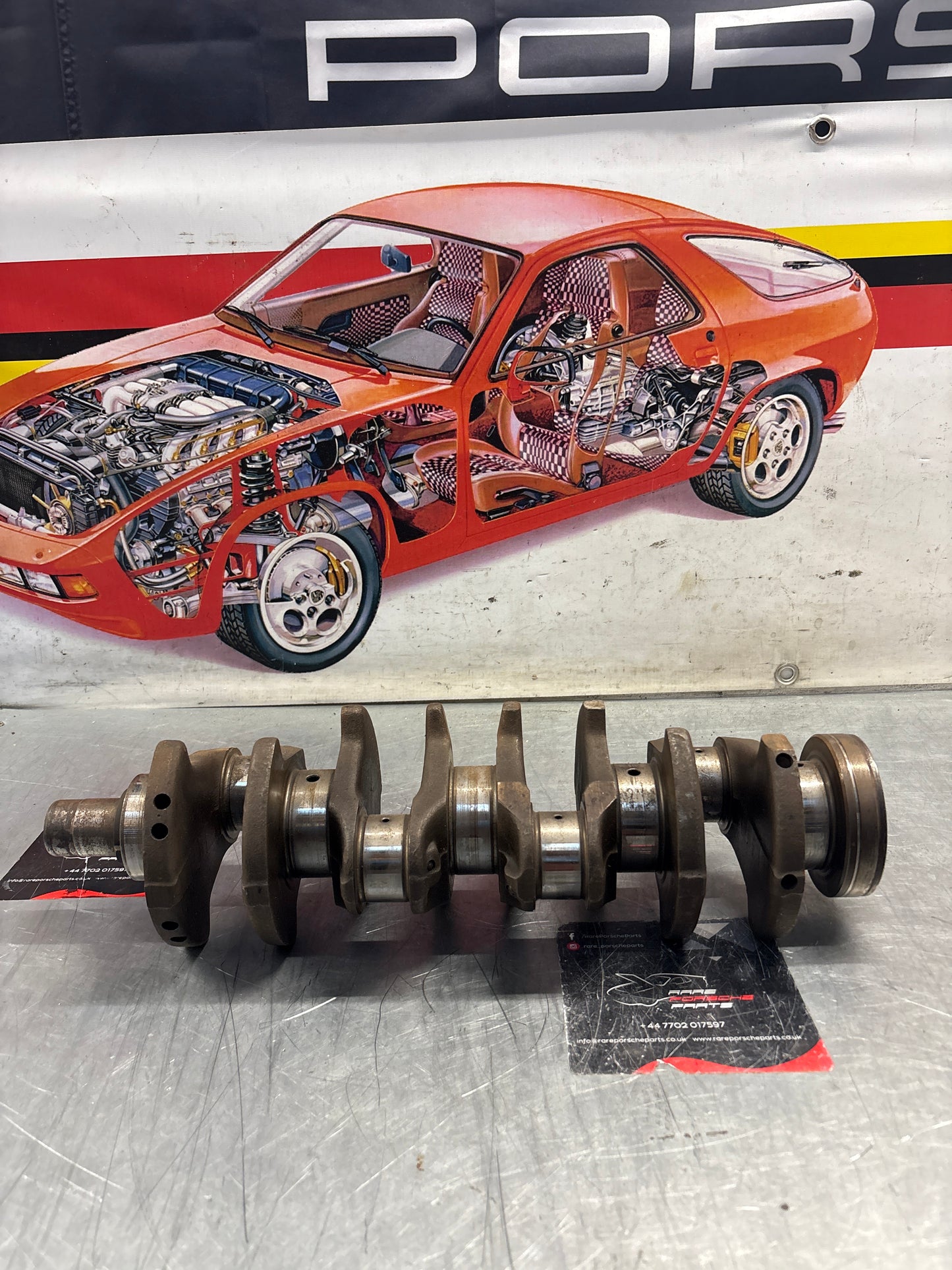 Porsche 924 2.0L used condition crankshaft 046105021A