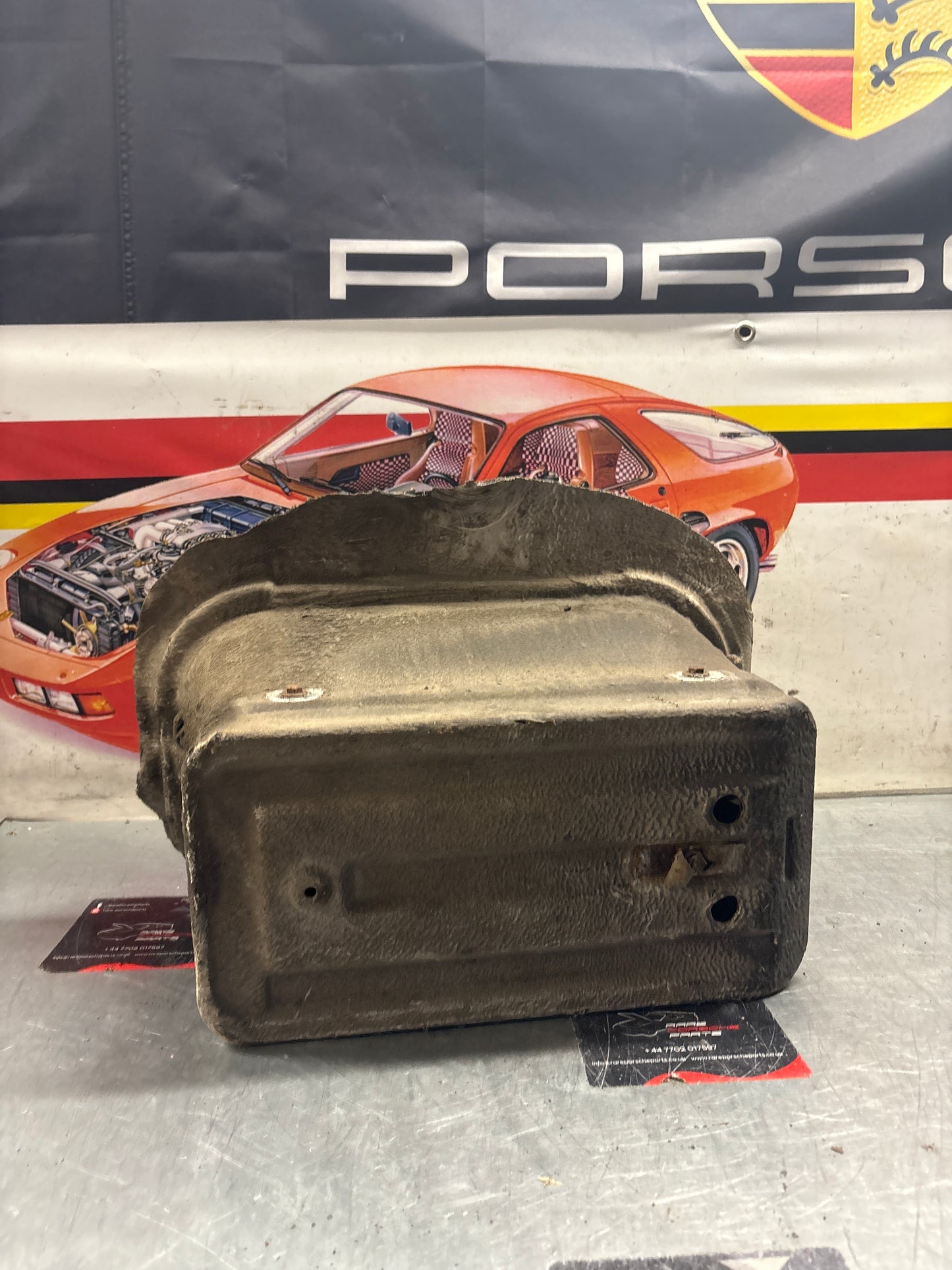 Porsche 928 Battery tray cut, 92850180502 used