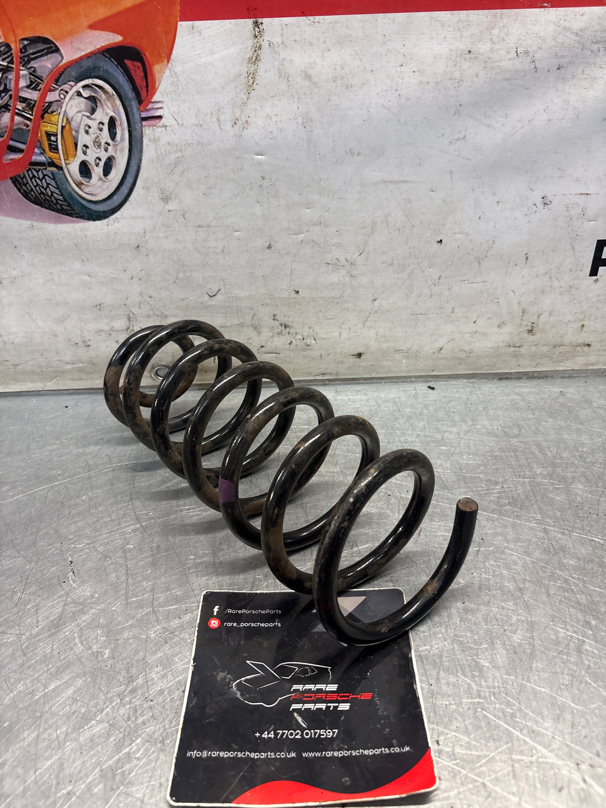 Porsche 911 993 rear coil spring, used 99333353120504
