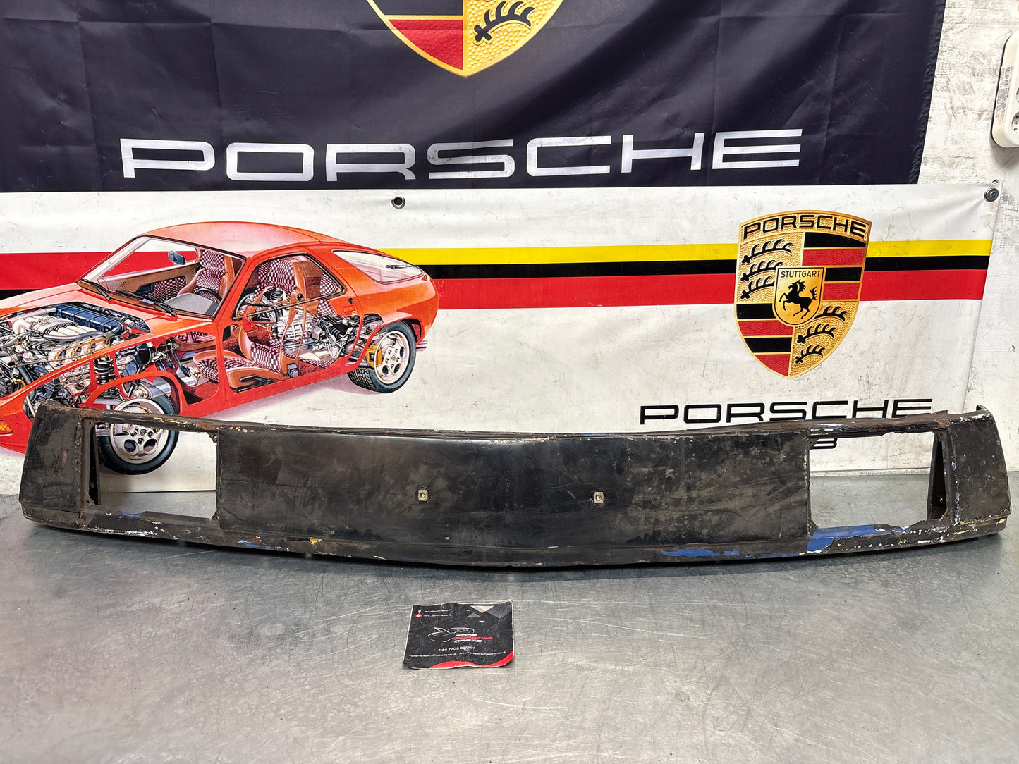 Porsche 914 front bumper, used 91450591010 / 91450500910