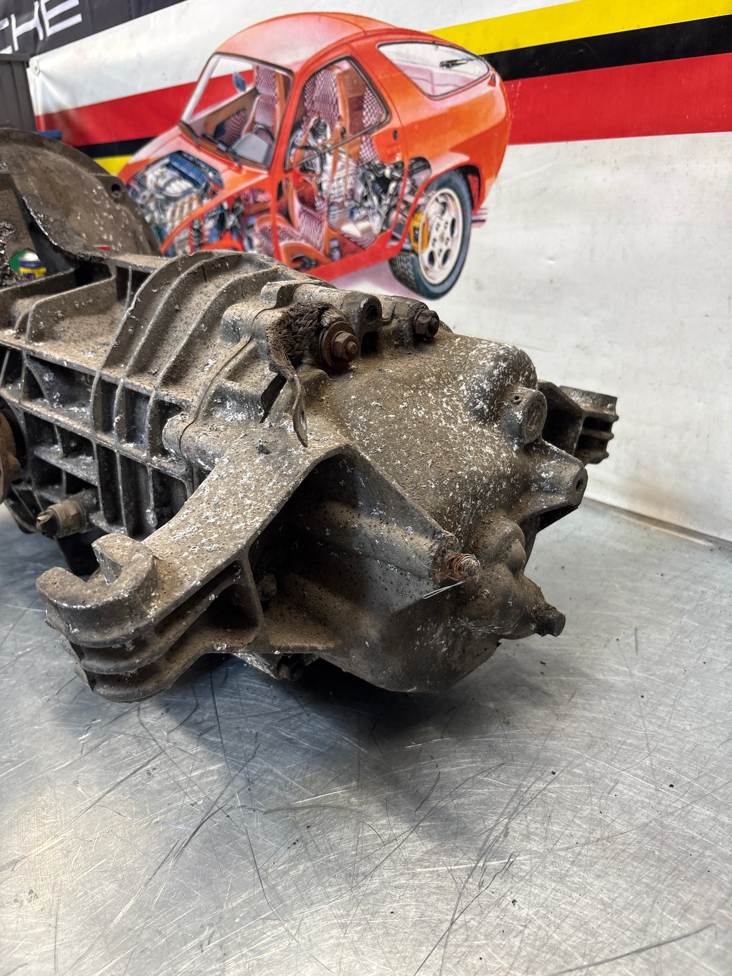 Porsche 914 transmission, used, for spares or repair unknown condition HA14023